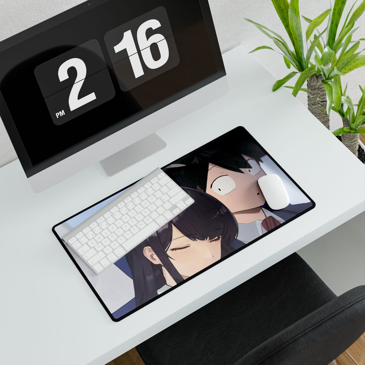 Anime Komi Can't Communicate Mouse Pad