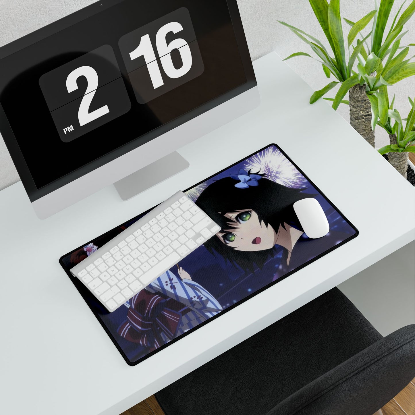 Makise and Mayuri R&R Mouse Pad