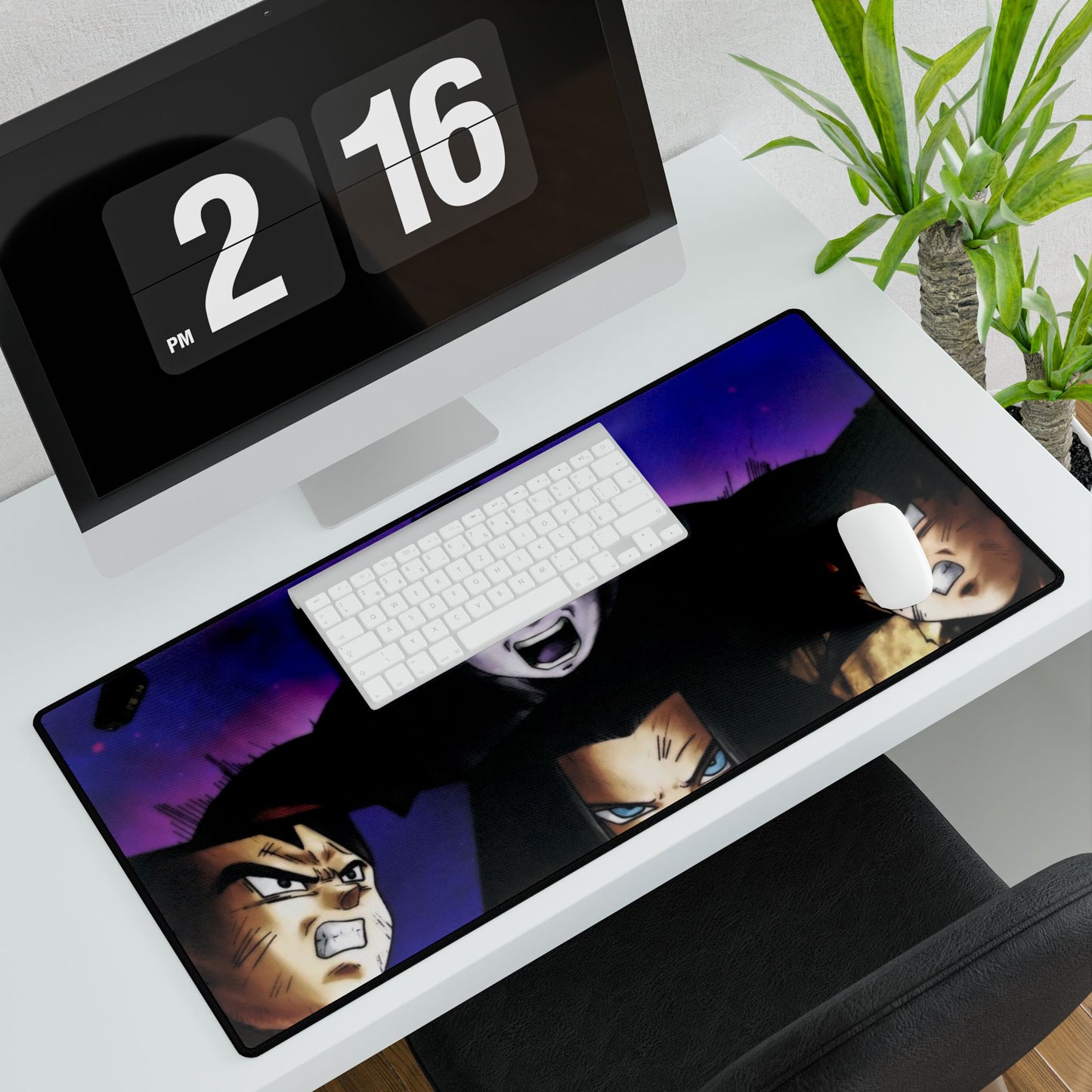 Vegeta, Gokû, Jiren and C-17 Mouse Pad