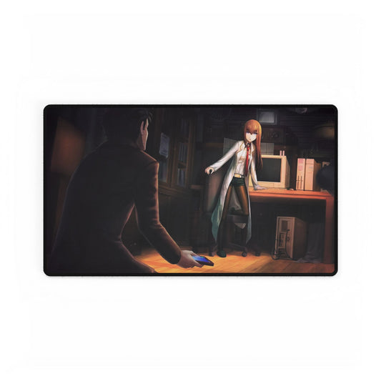 Okabe and Kurisu Time Jump Mouse Pad