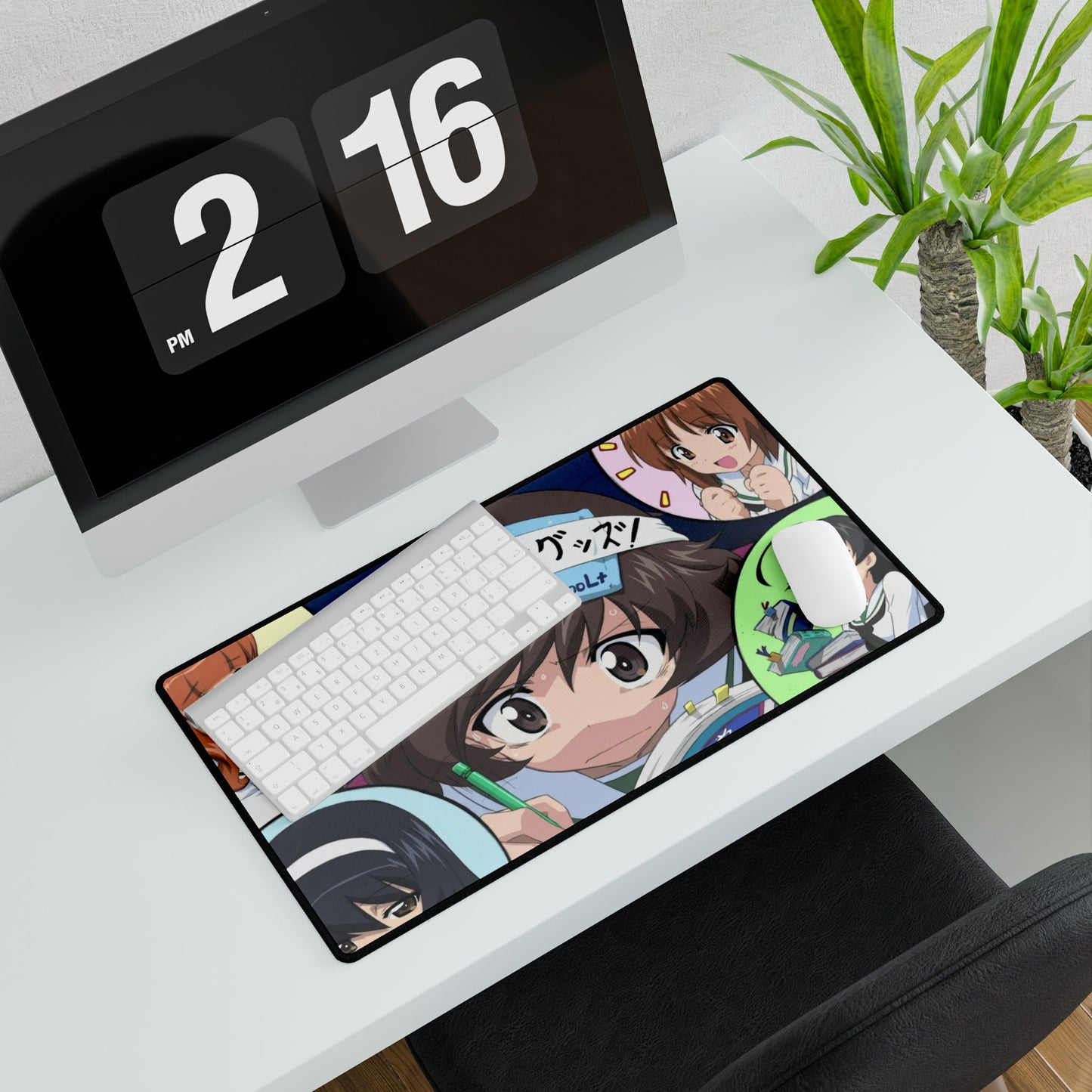 Anime Girls und Panzer Mouse Pad