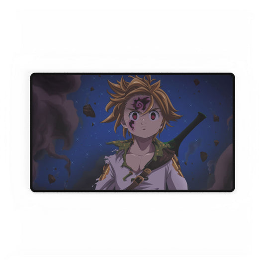 Meliodas Awake His Demon Blood Evil Power - Leader Of 10 Commandements - Mouse Pad