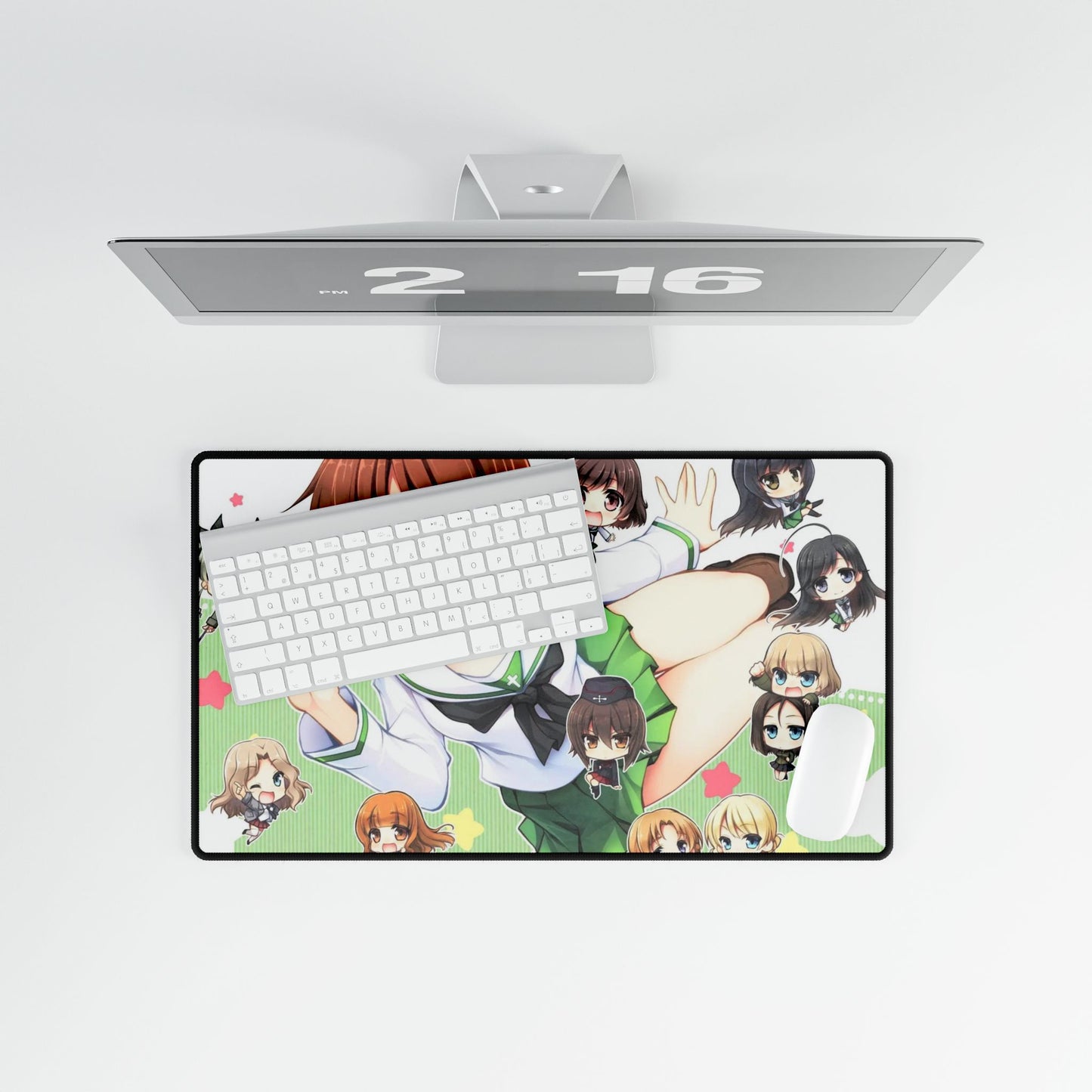 Anime Girls und Panzer Mouse Pad