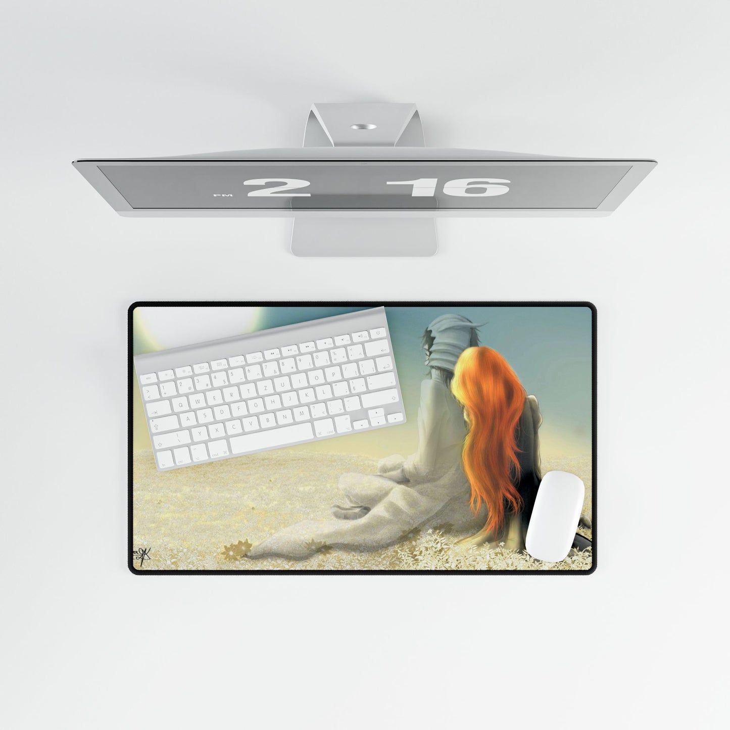 The sun Mouse Pad