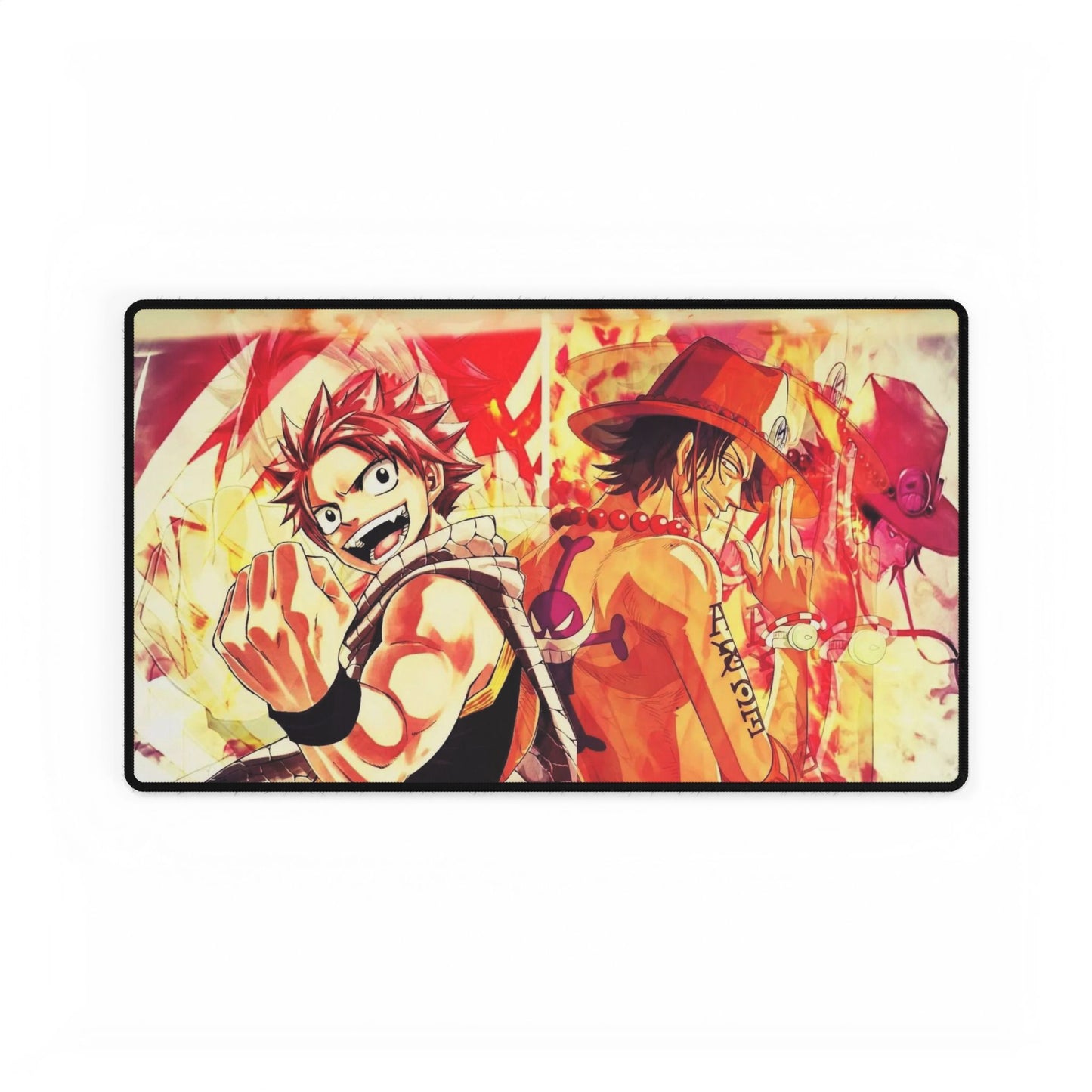 The Fire of true warriors Mouse Pad