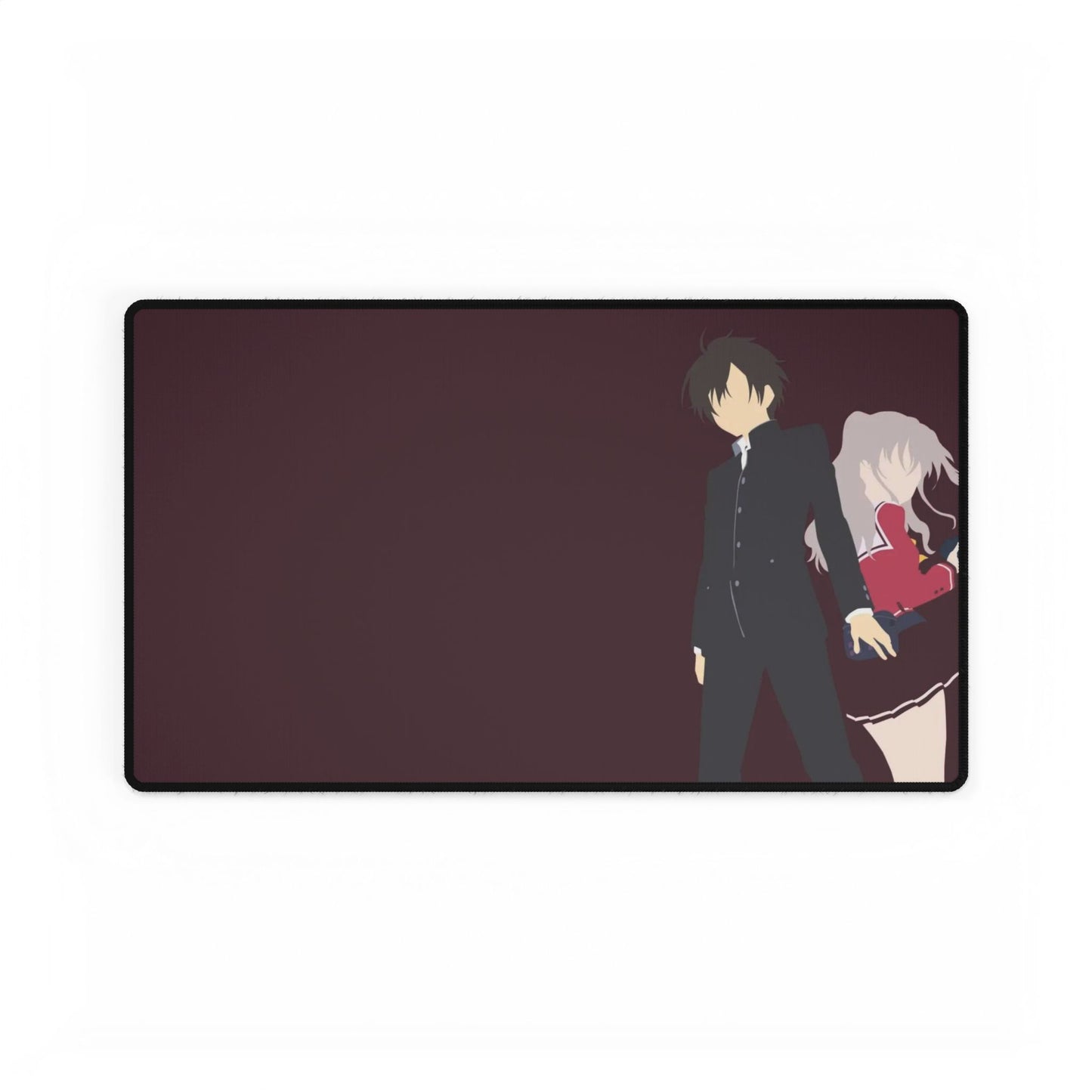 Yū Otosaka and Nao Tomori Together Minimalist Mouse Pad