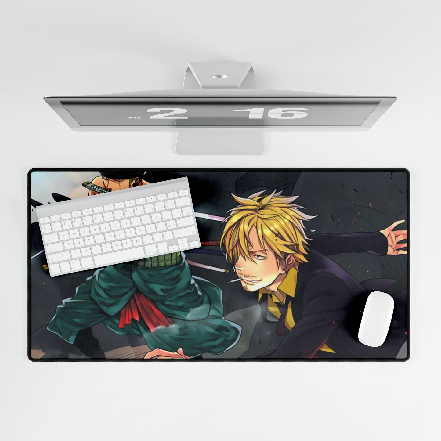 Roronoa Zoro and Sanji Mouse Pad