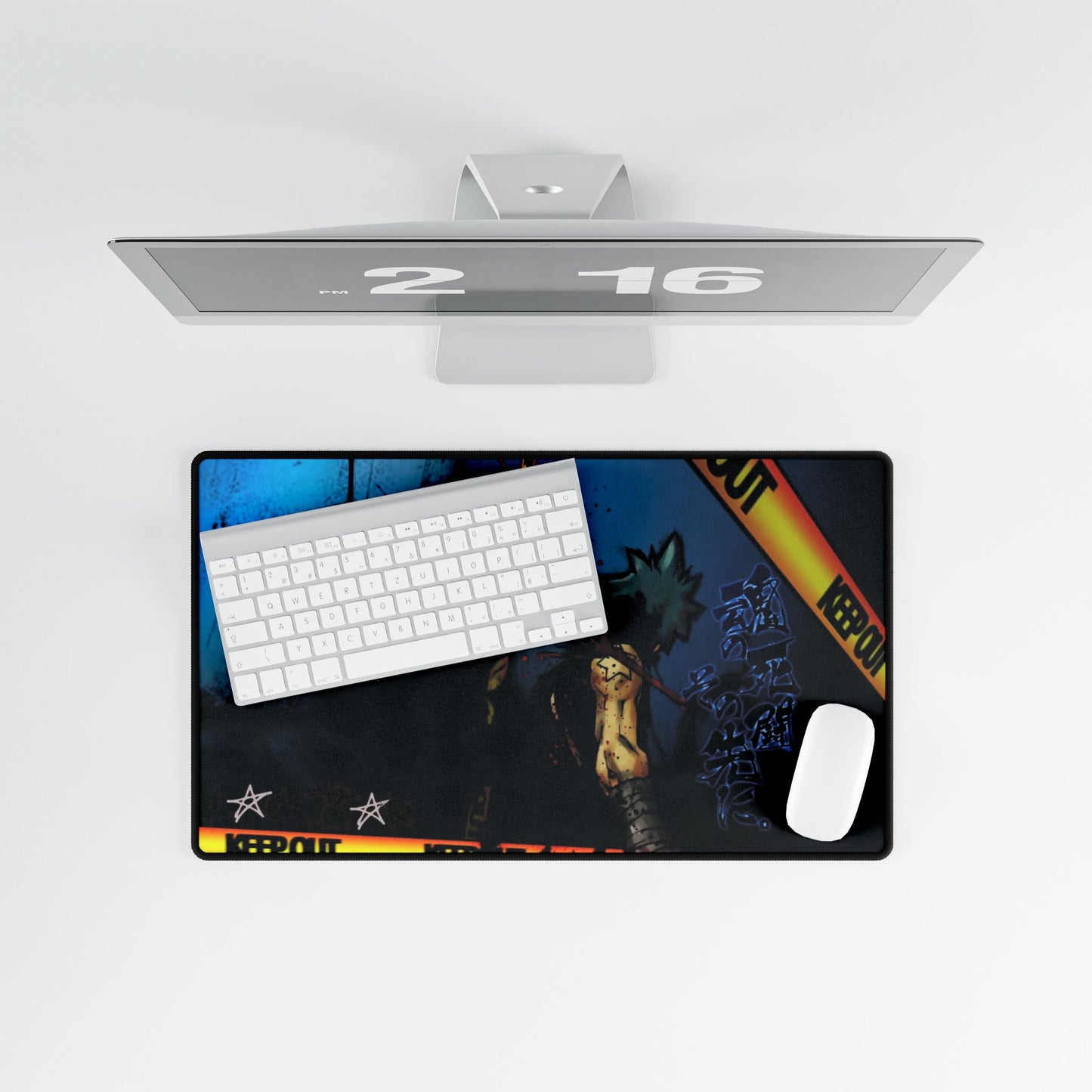 Black Stars own Path Mouse Pad