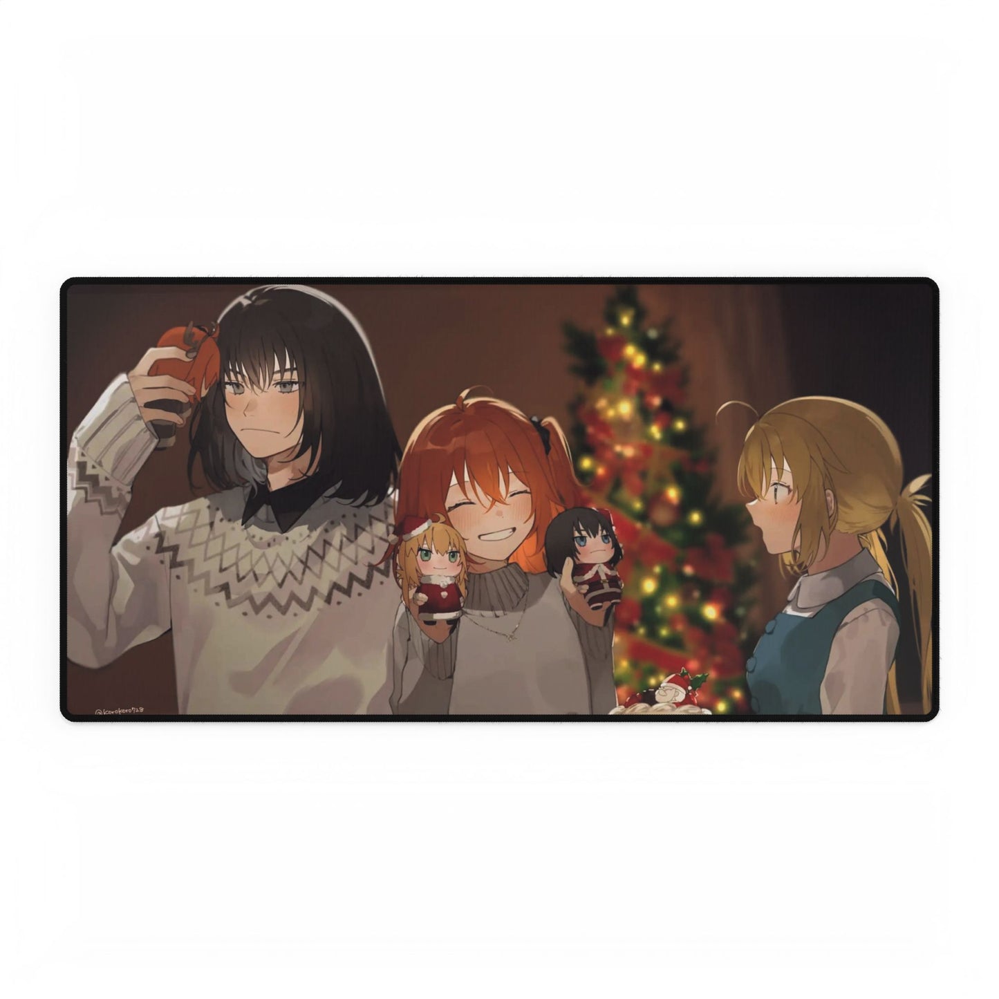 Saber, Gudako & Oberon Mouse Pad