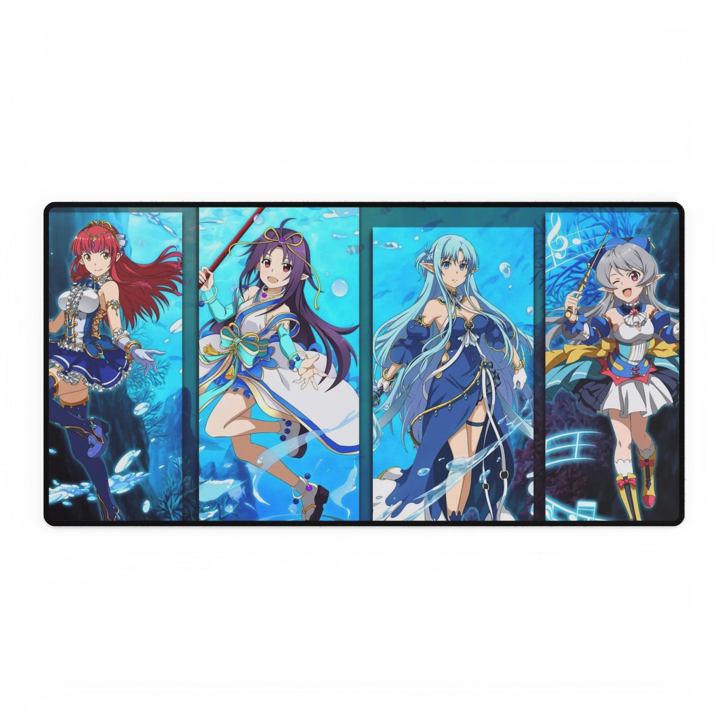 Memory Defrag Water Banner Mouse Pad