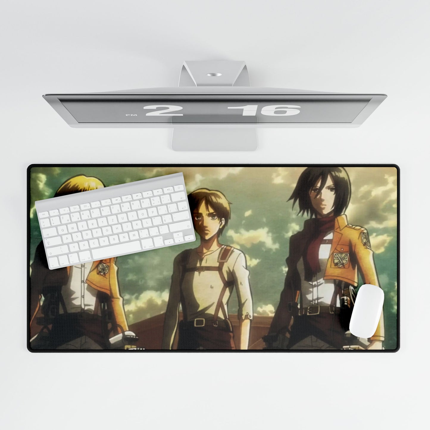 Eren Jaeger, Mikasa Ackerman, Armin Arlert Mouse Pad
