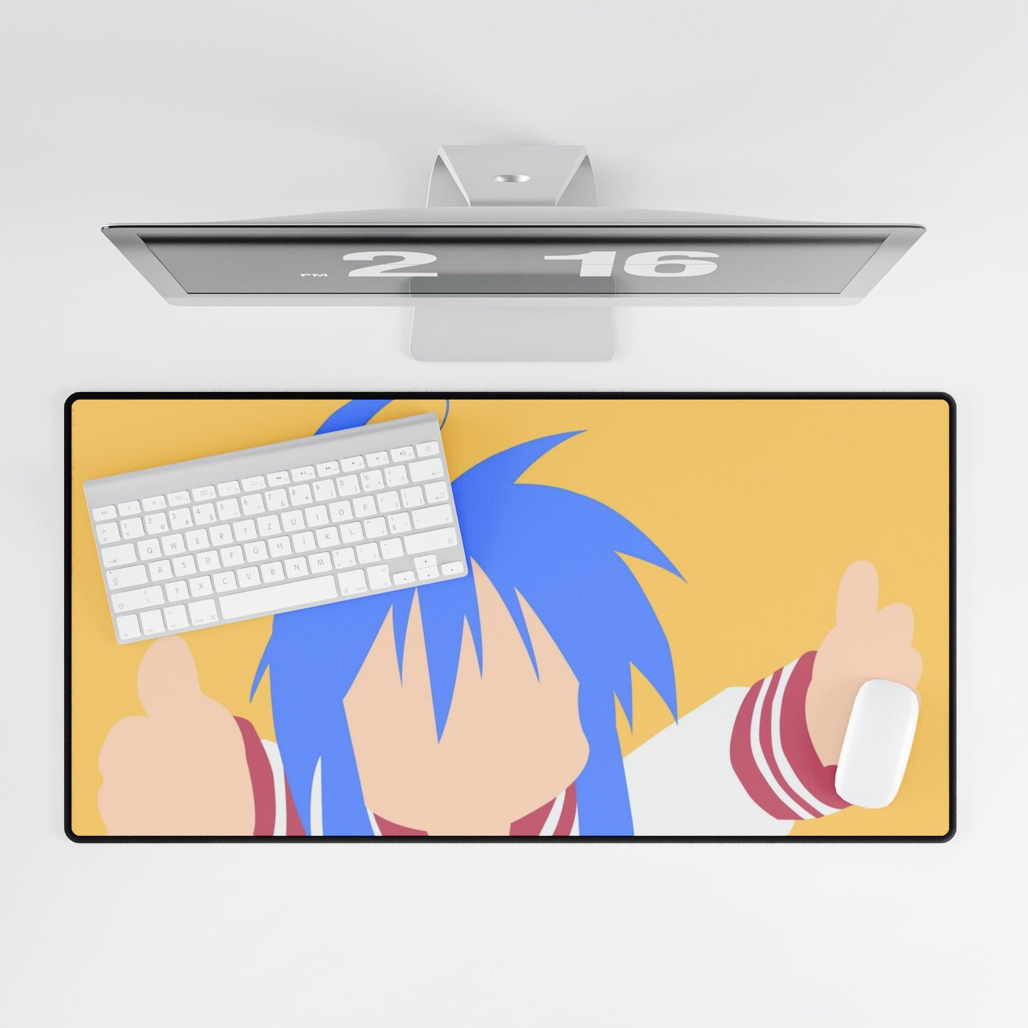 konata izumi lucky star minimalist Mouse Pad