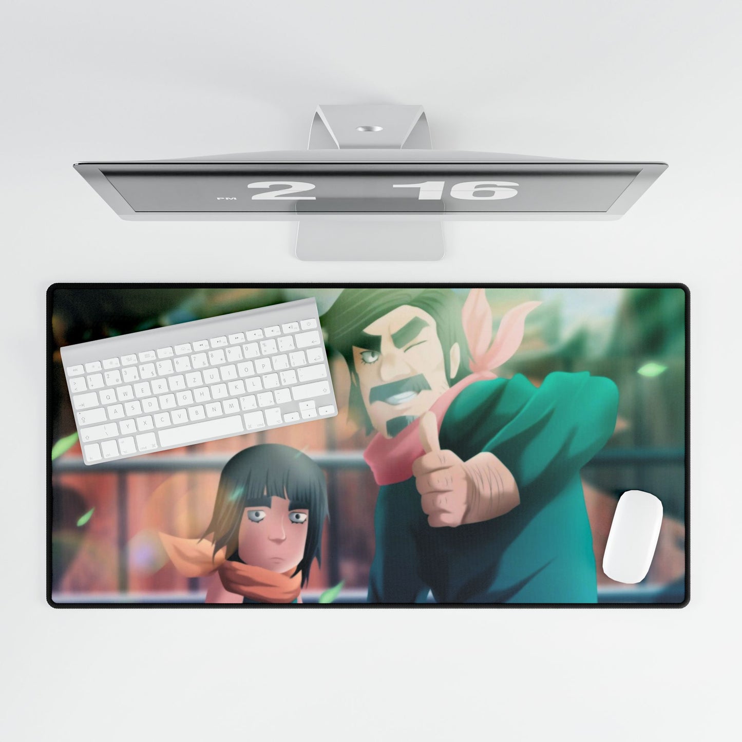 Might Duy and Might Guy Mouse Pad