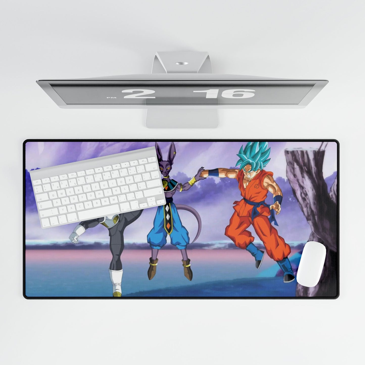 SSGSS Goku & Vegeta VS Beerus Mouse Pad