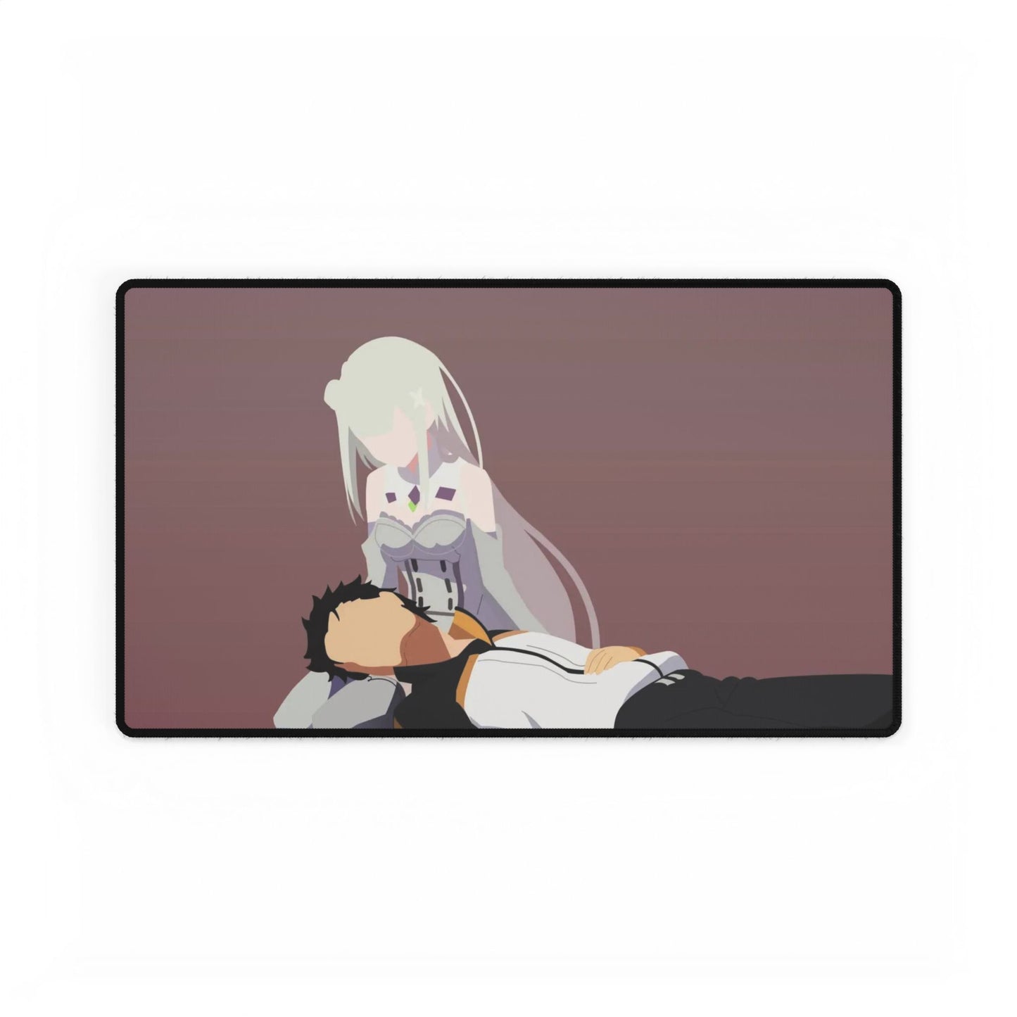 Natsuki Subaru & Emilia Mouse Pad