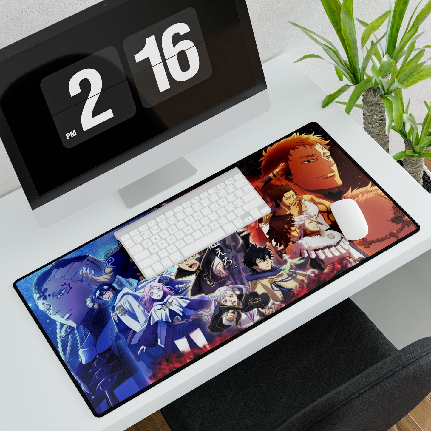 Black Clover Asta, Noelle Silva, Yuno, Yami Sukehiro, Julius Novachrono Mouse Pad