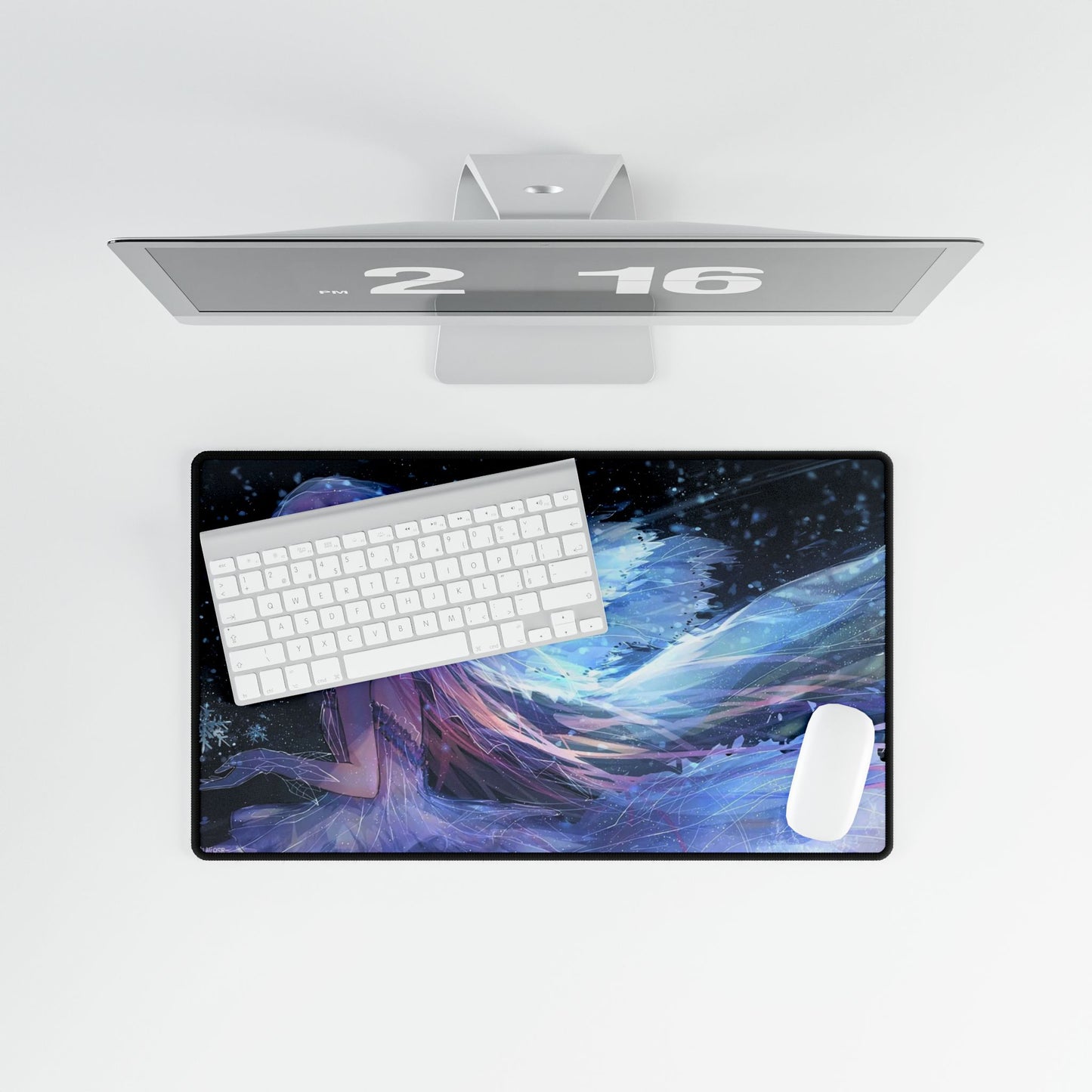 Anime Winter Bride Mouse Pad