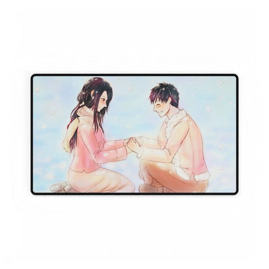 Monkey D. Luffy and Boa Hancock Mouse Pad
