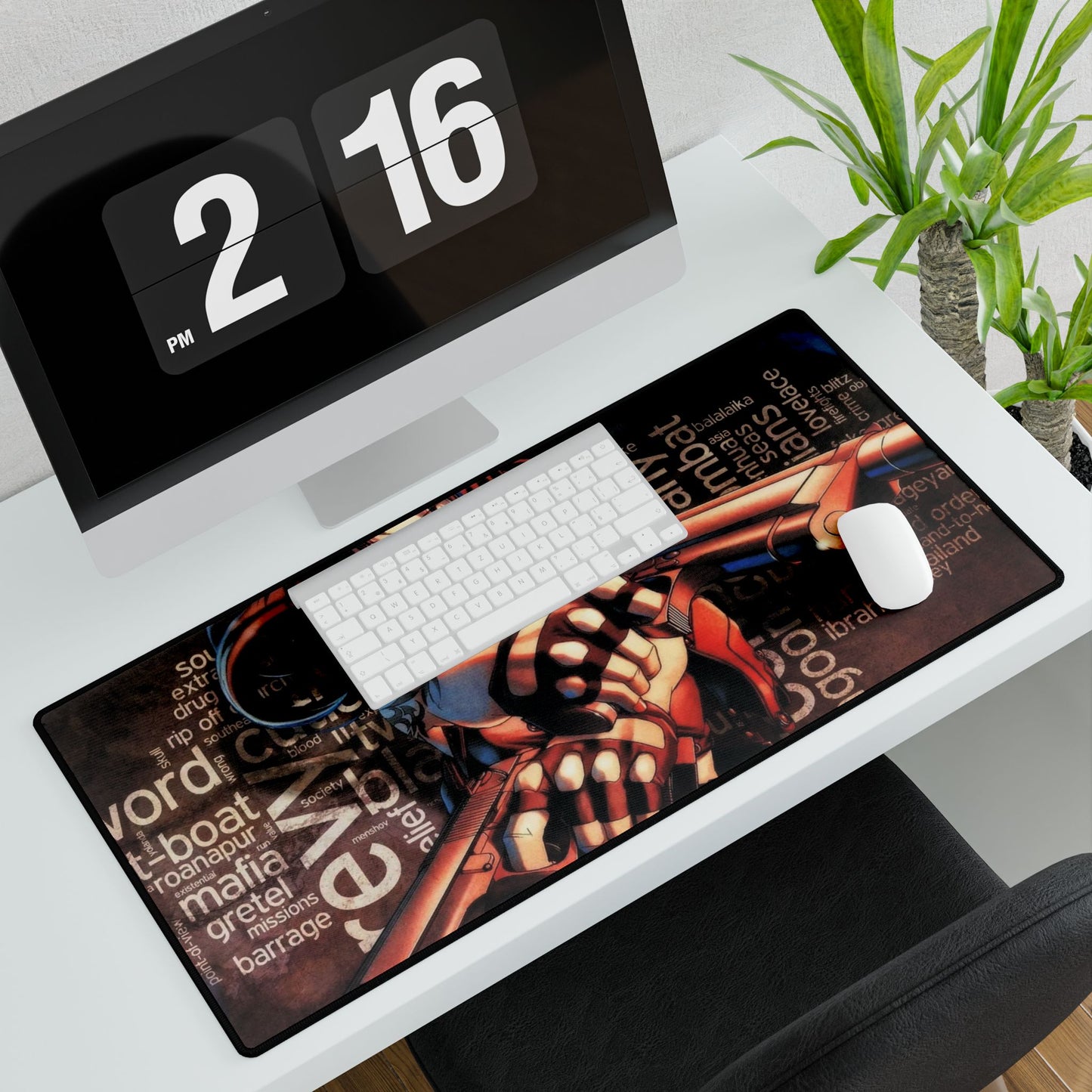 Black Lagoon Mouse Pad
