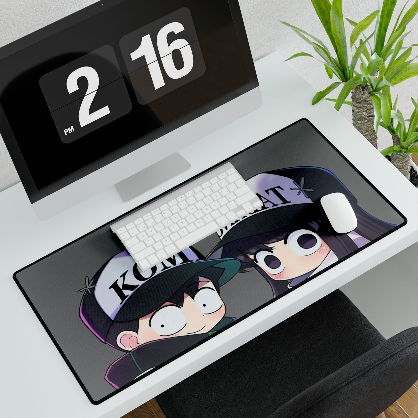 Anime Komi Can't Communicate Mouse Pad