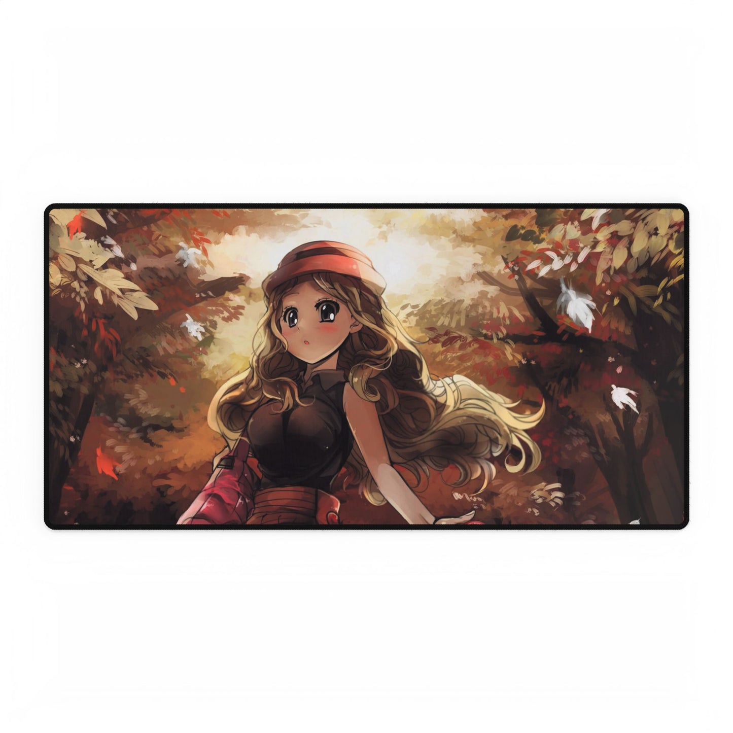 Trainer and Fennekin Mouse Pad