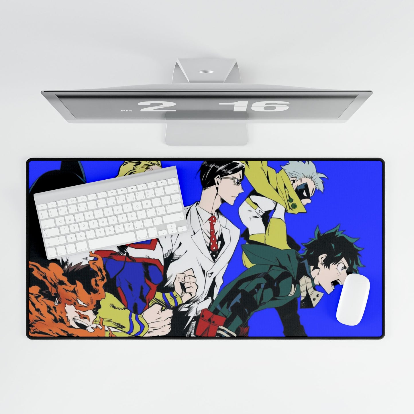 My Hero Academia Izuku Midoriya, All Might, Tenya Iida Mouse Pad