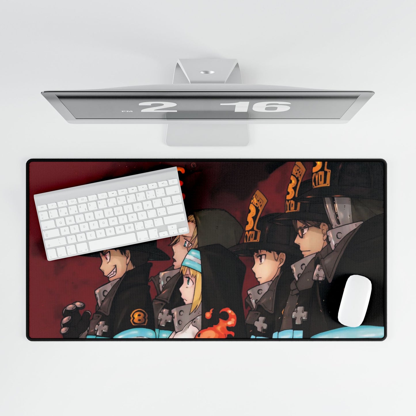 Anime Fire Force Mouse Pad