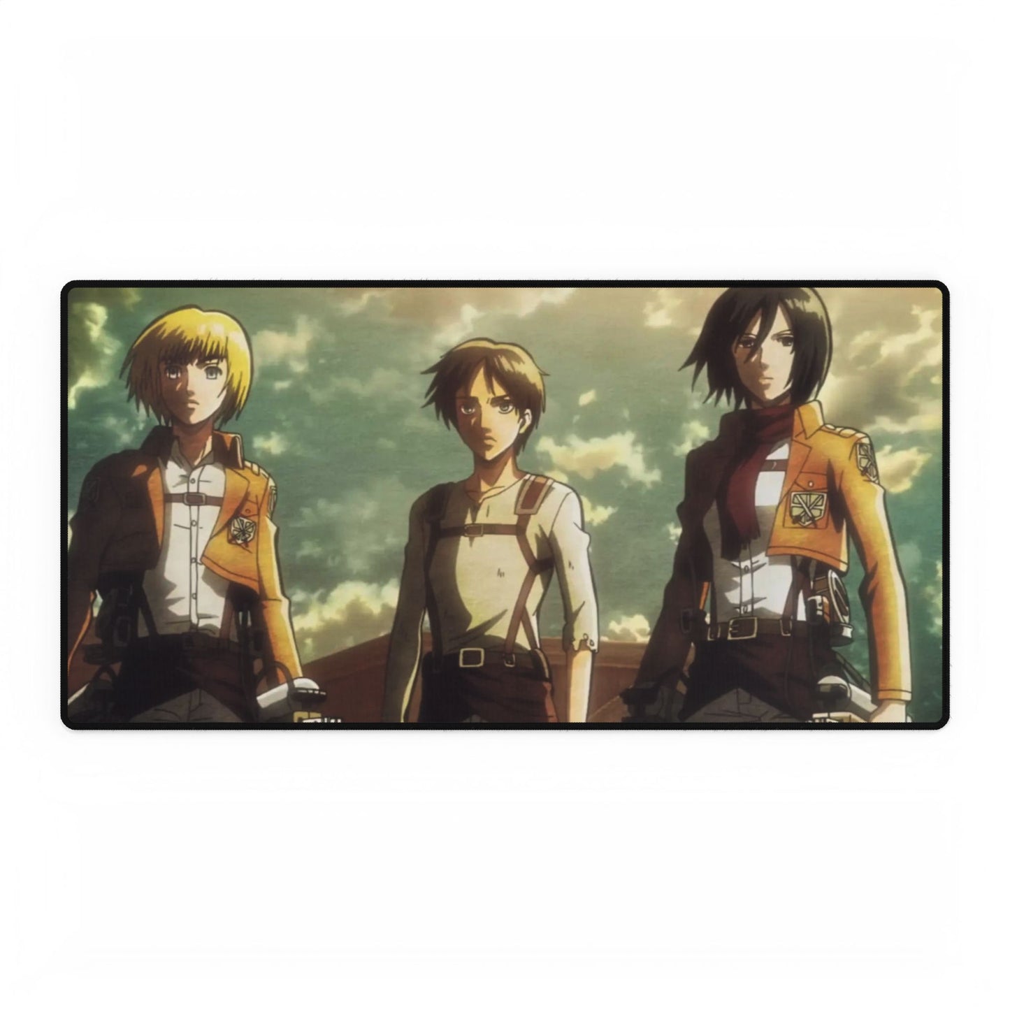 Eren Jaeger, Mikasa Ackerman, Armin Arlert Mouse Pad