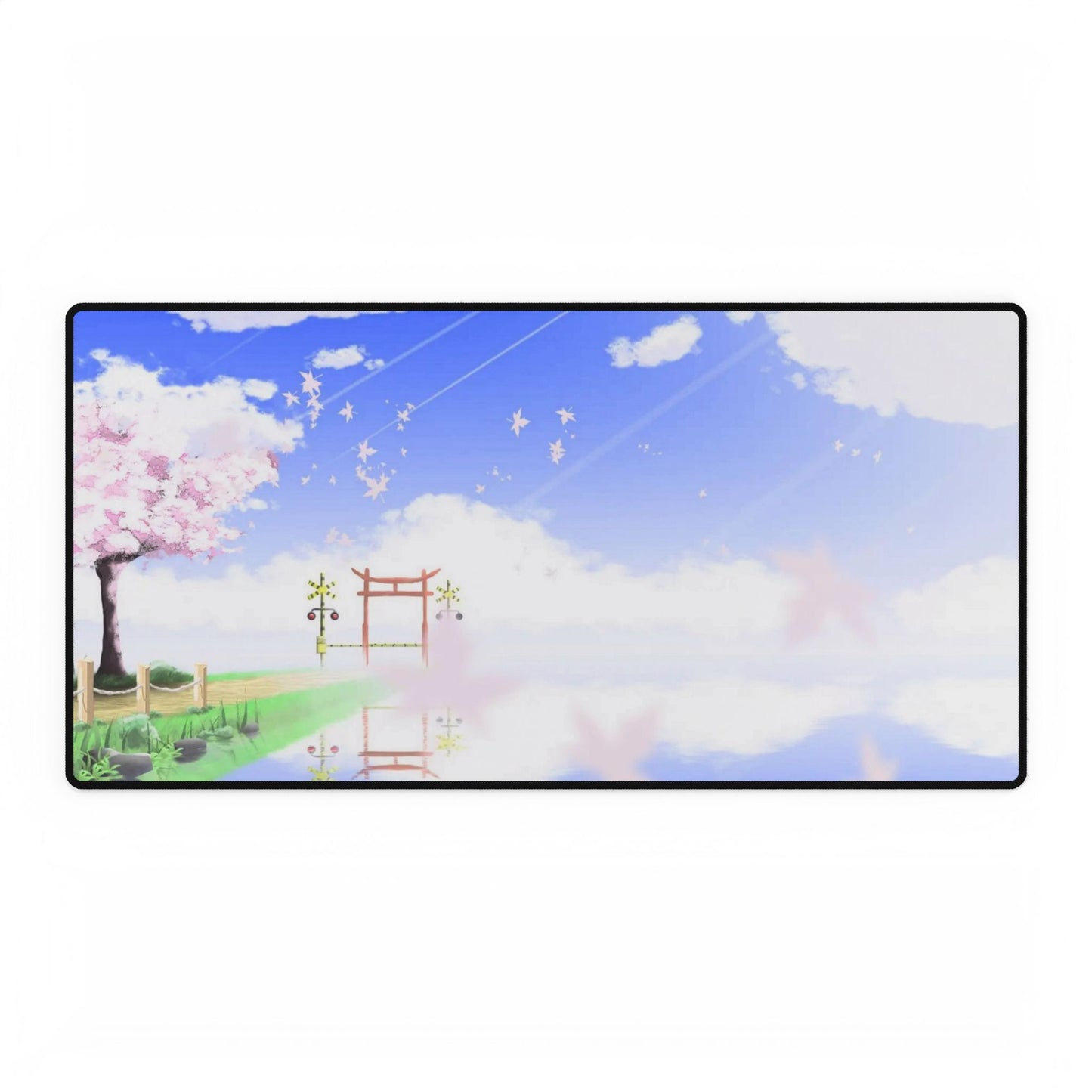 Blossom in the Wind Mouse Pad