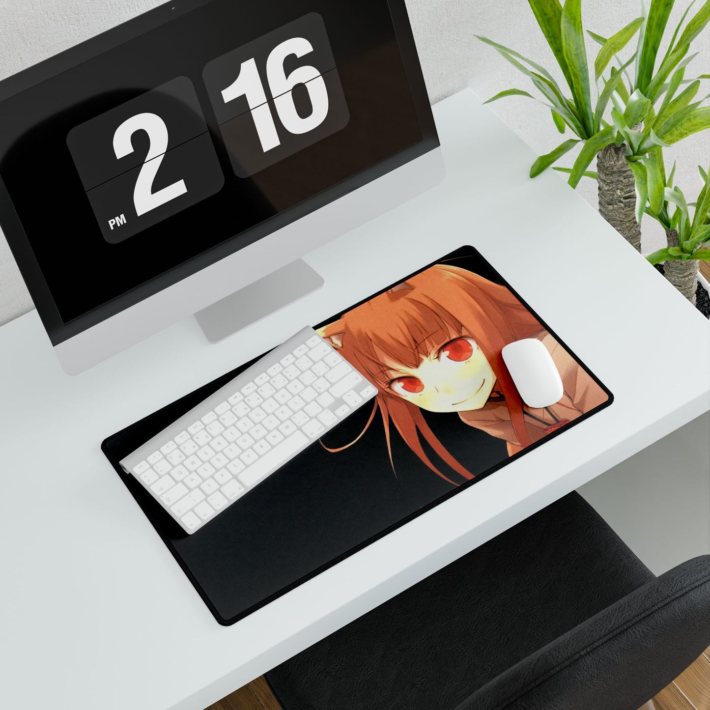 Anime Spice and Wolf Mouse Pad