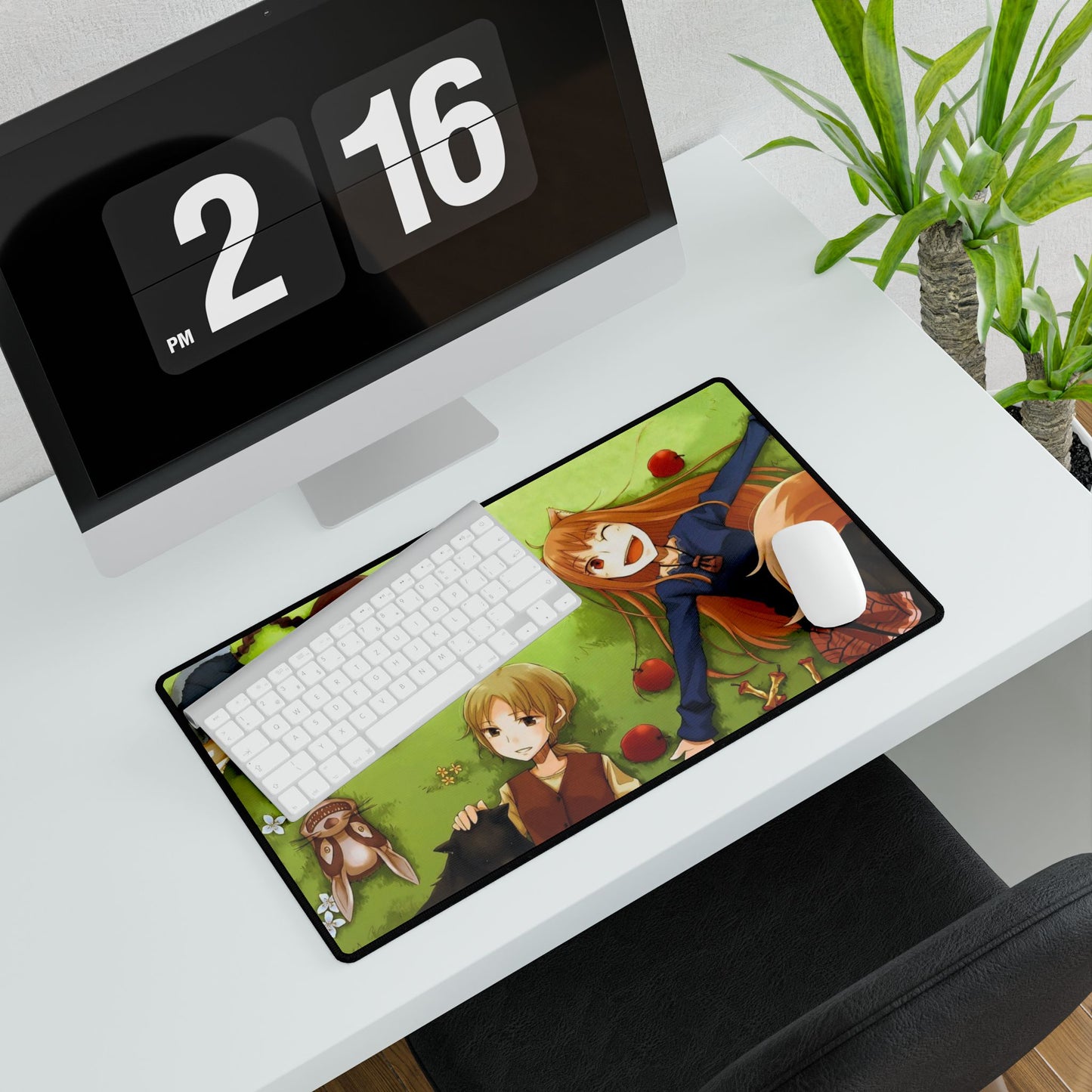 Spice And Wolf Mouse Pad
