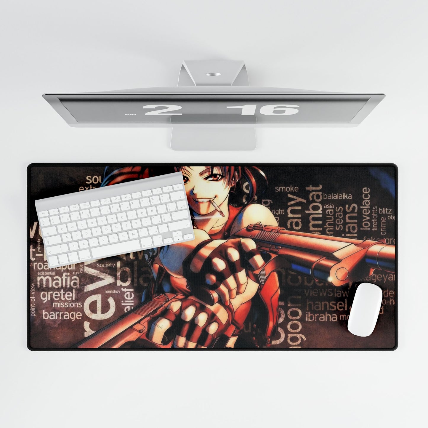 Black Lagoon Mouse Pad
