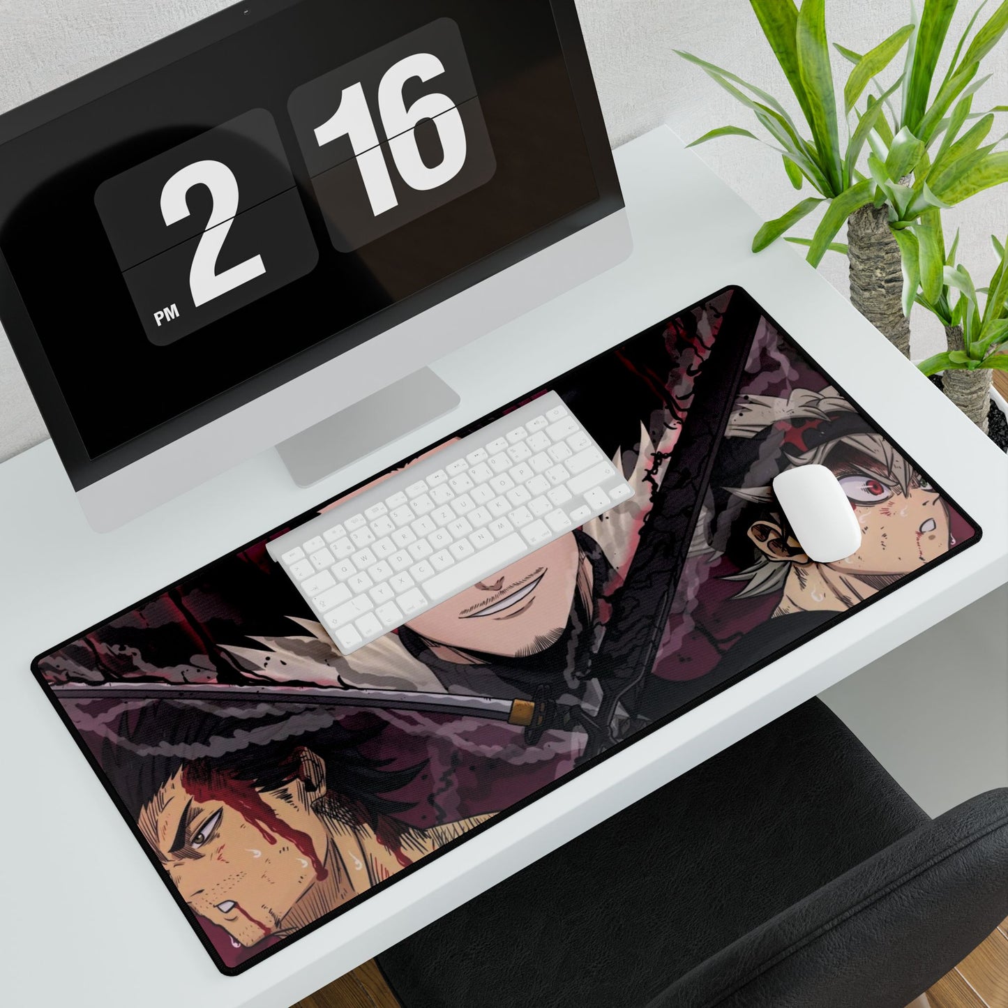 Black Clover Asta, Yami Sukehiro Mouse Pad