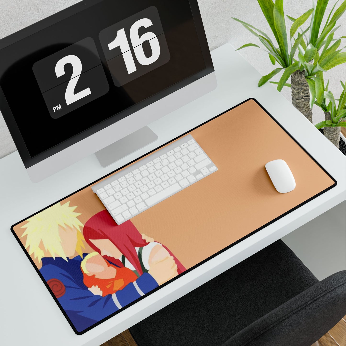 uzumaki family flat Mouse Pad
