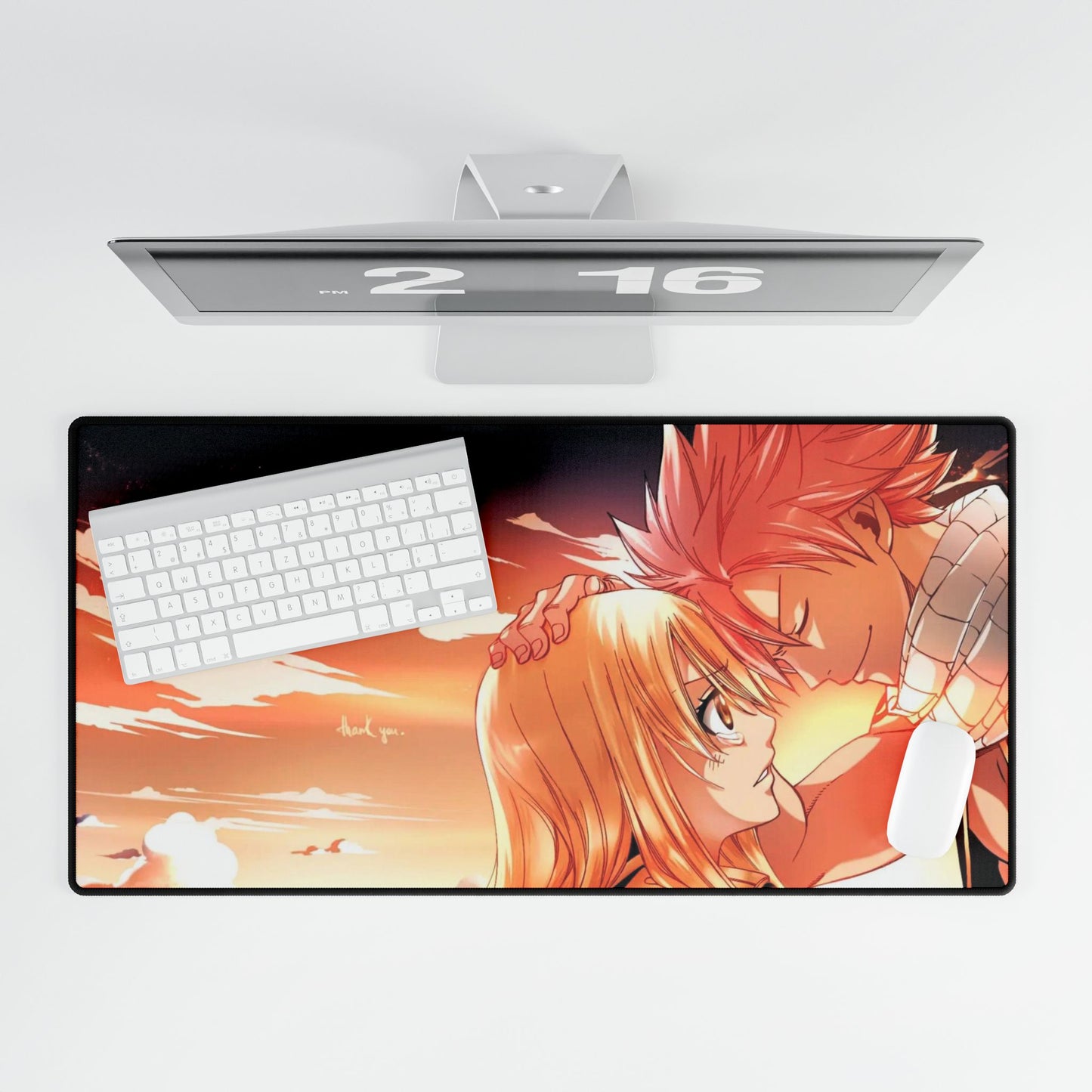 Natsu and Lucy (Fairy Tail) Mouse Pad