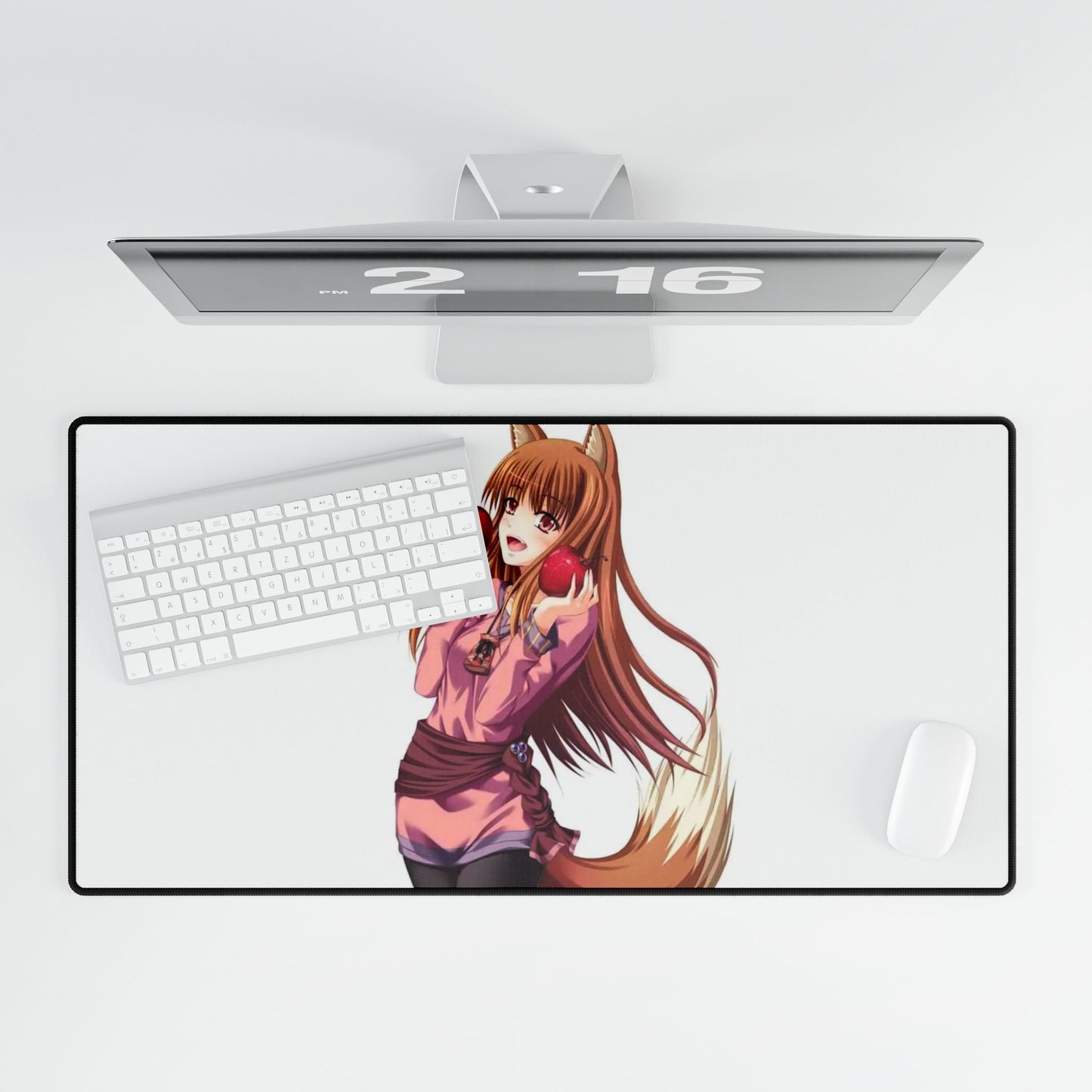 Anime Spice and Wolf Mouse Pad
