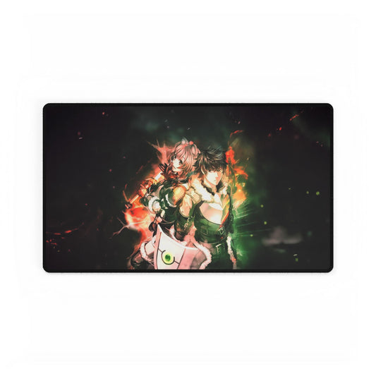 Naofumi and Raphtalia Mouse Pad
