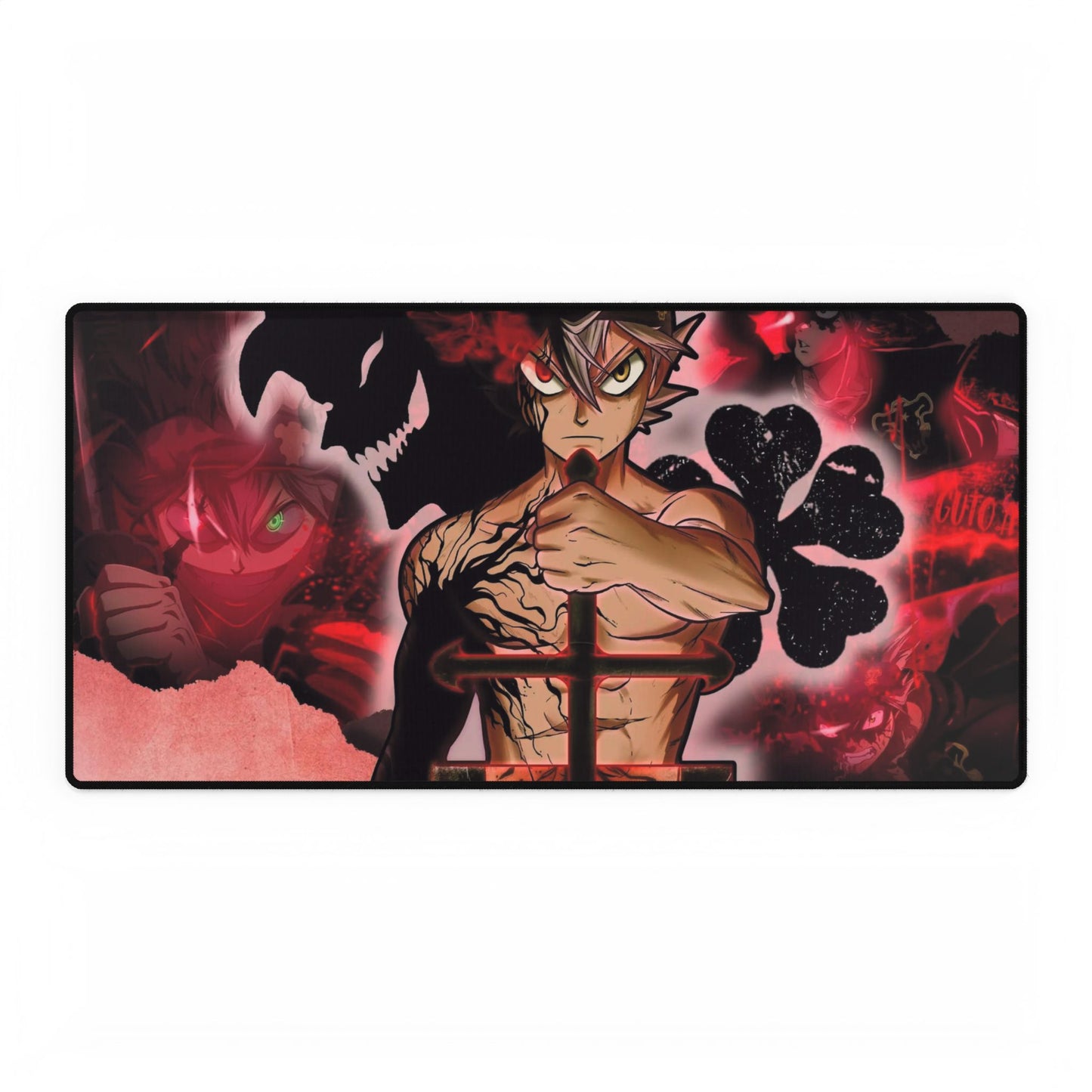 Asta (Black Clover) - Desktop Mouse Pad