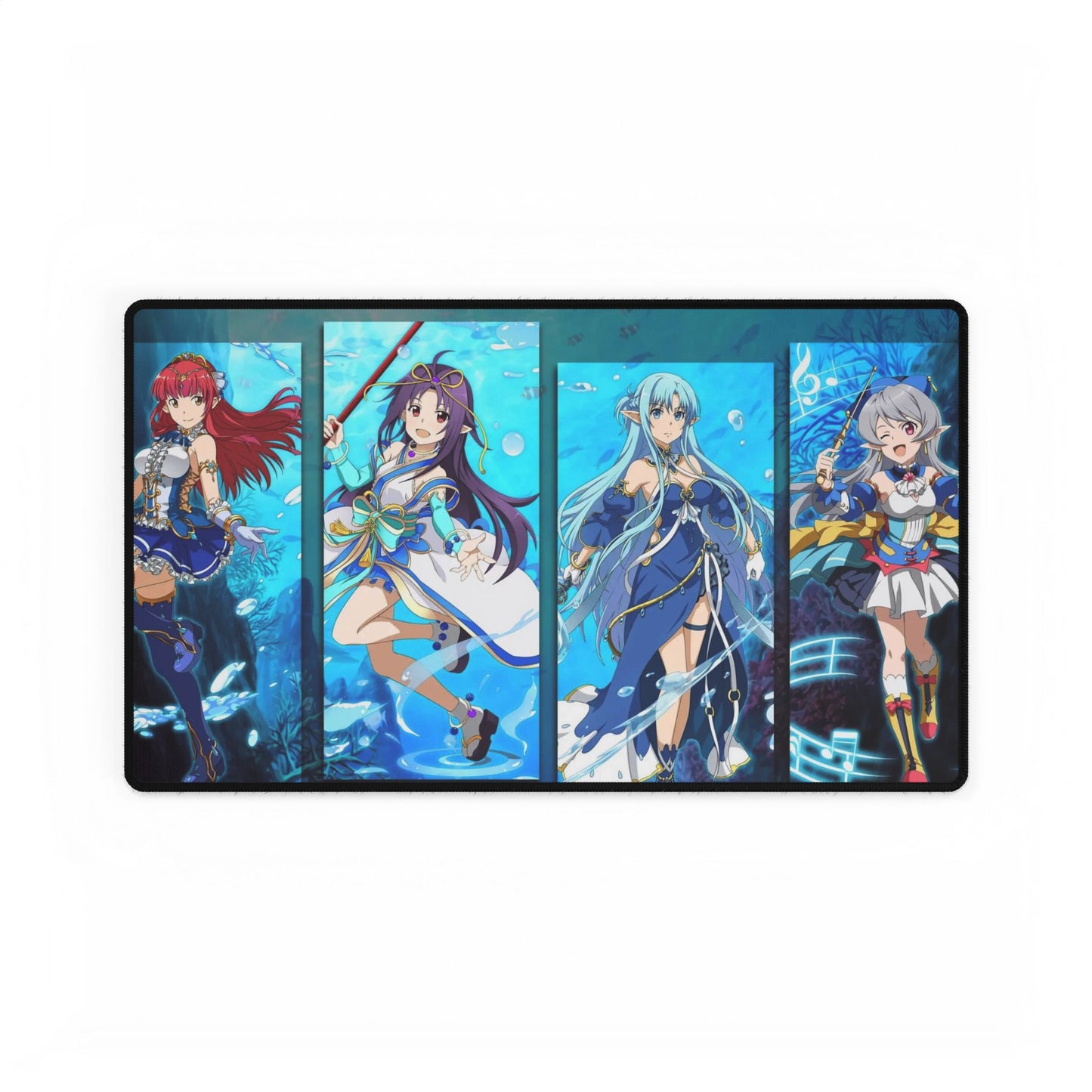 Memory Defrag Water Banner Mouse Pad