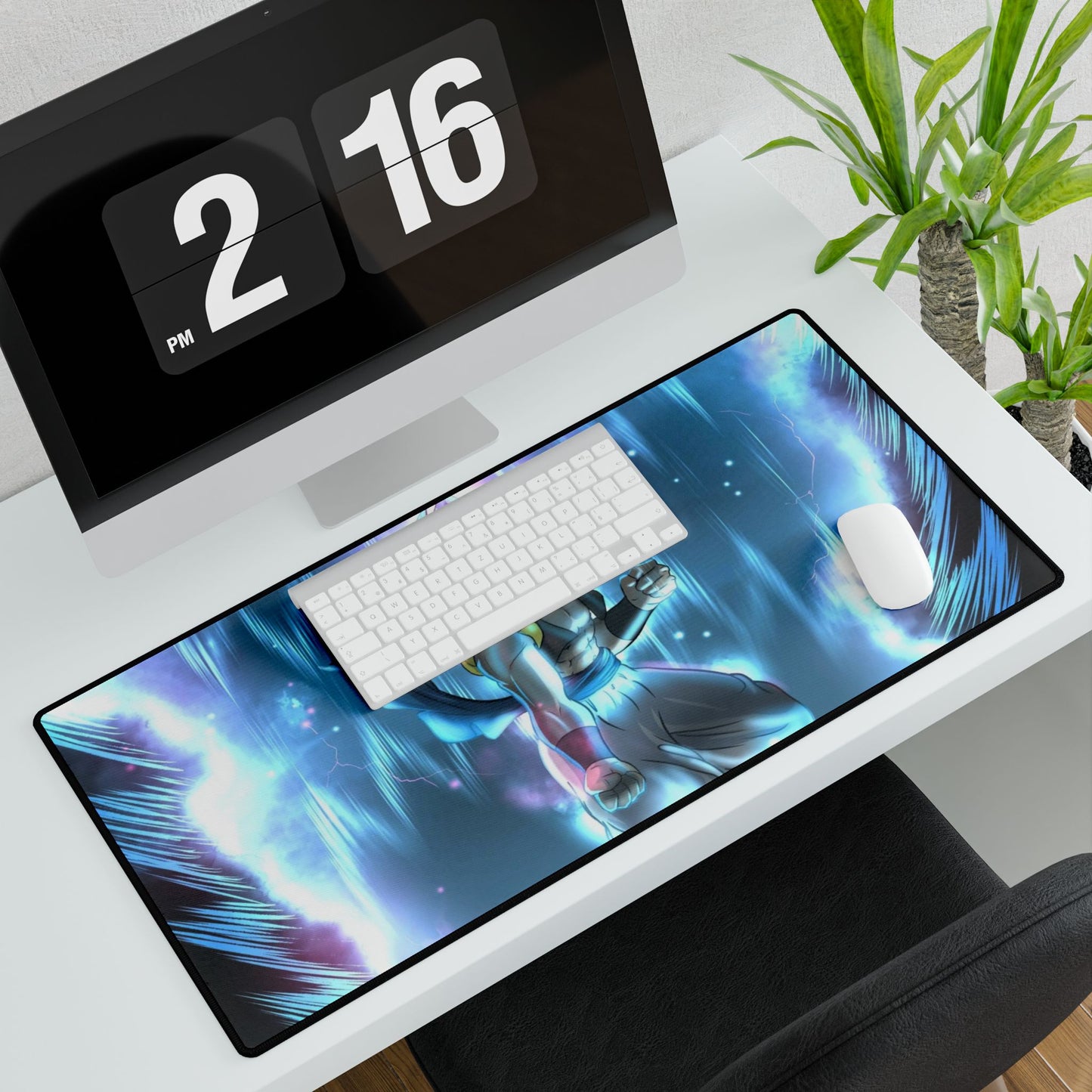Gogeta Blue Form Mouse Pad