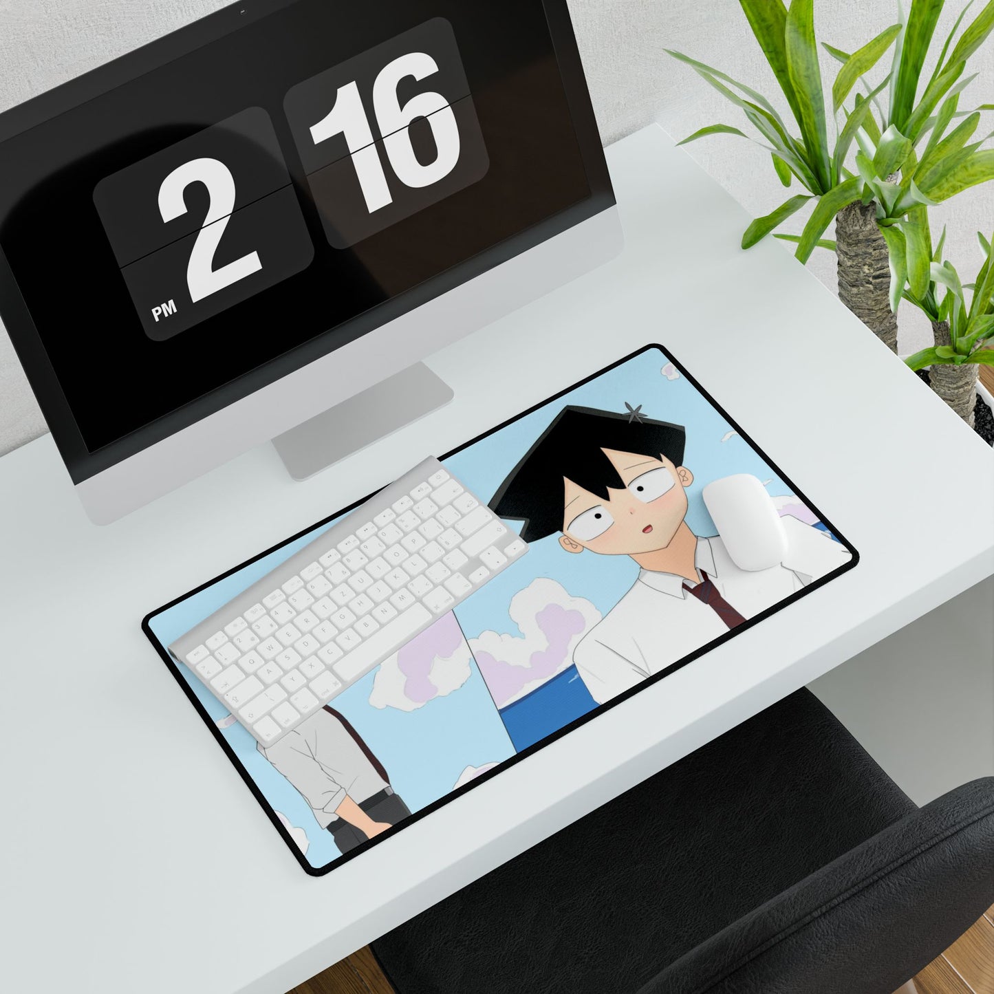 Anime Komi Can't Communicate Mouse Pad