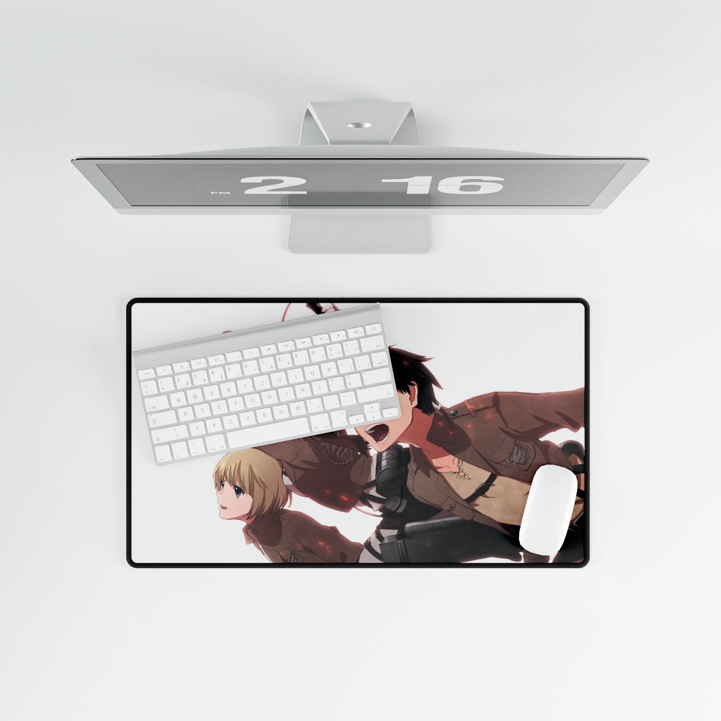 Eren,Mikasa and Armin Mouse Pad