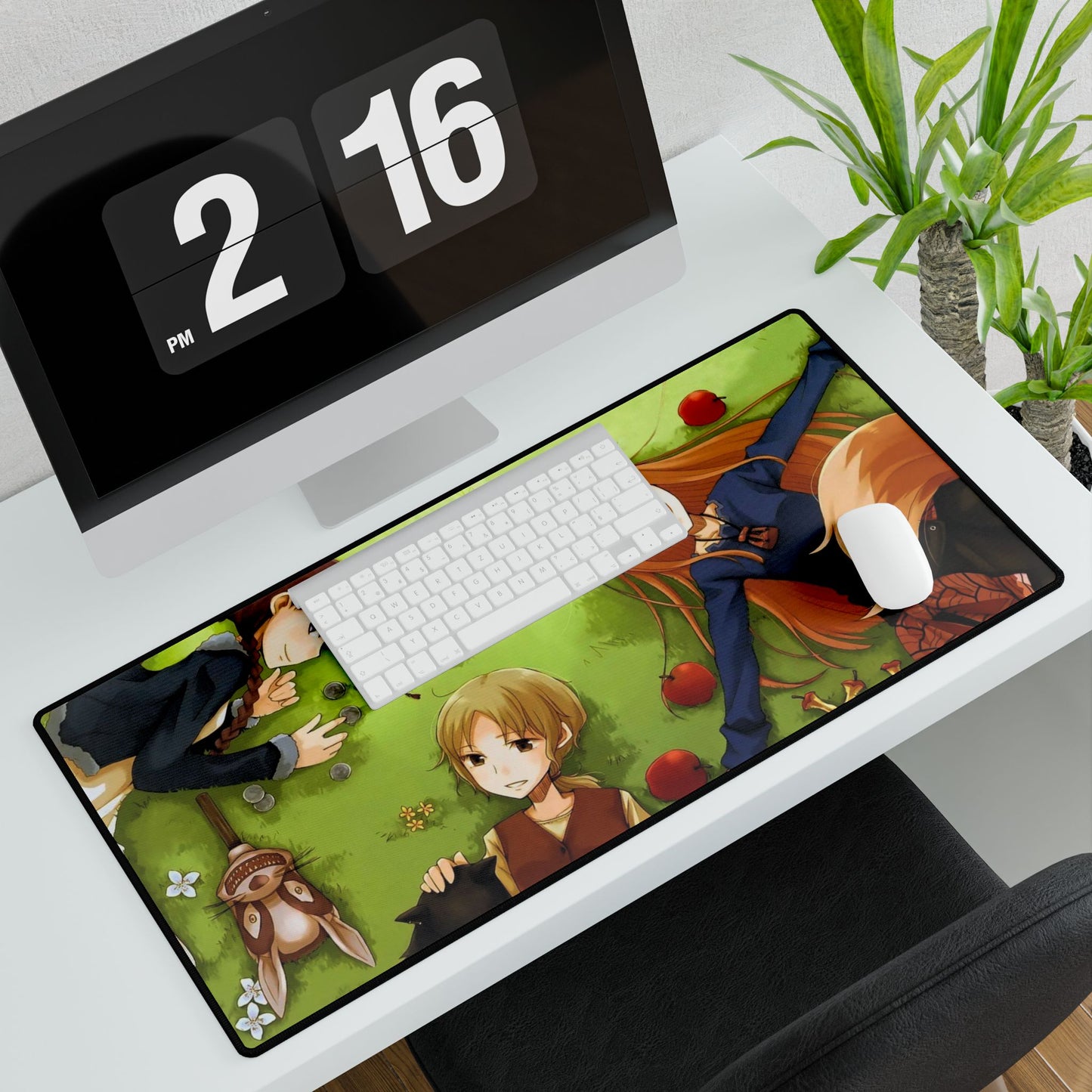 Spice And Wolf Mouse Pad
