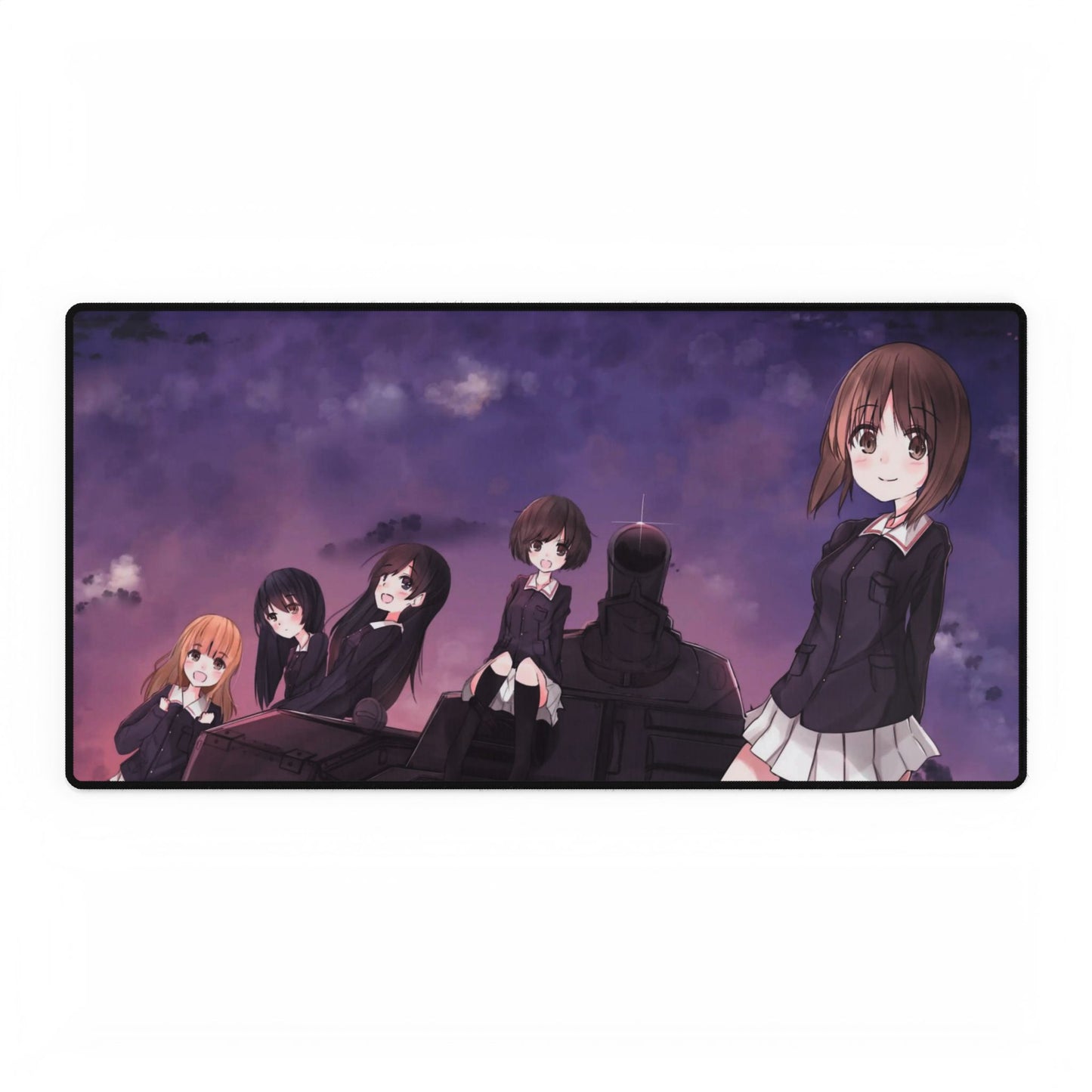 Anime Girls und Panzer Mouse Pad