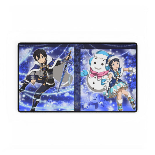 Memory Defrag - Snowfall Banner Mouse Pad