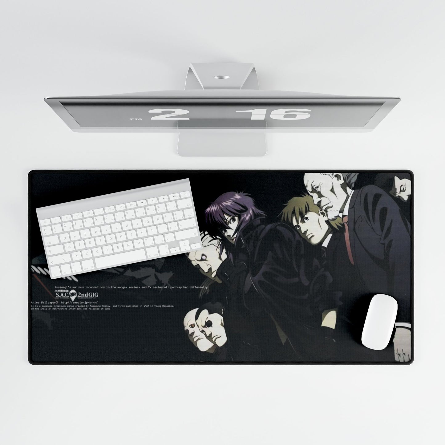 Anime Ghost In The Shell Mouse Pad