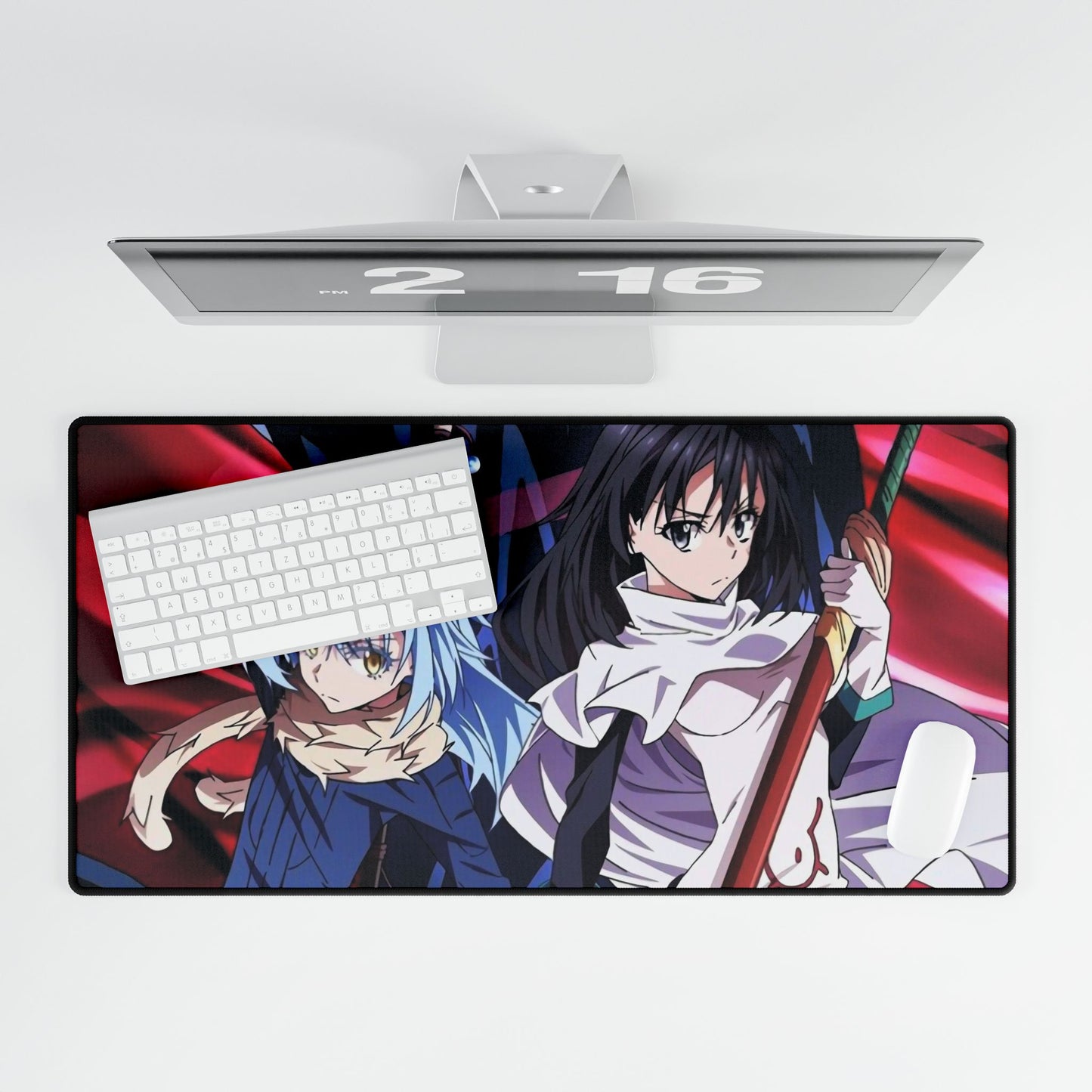 Rimuru Tempest and Shizue Izawa Mouse Pad