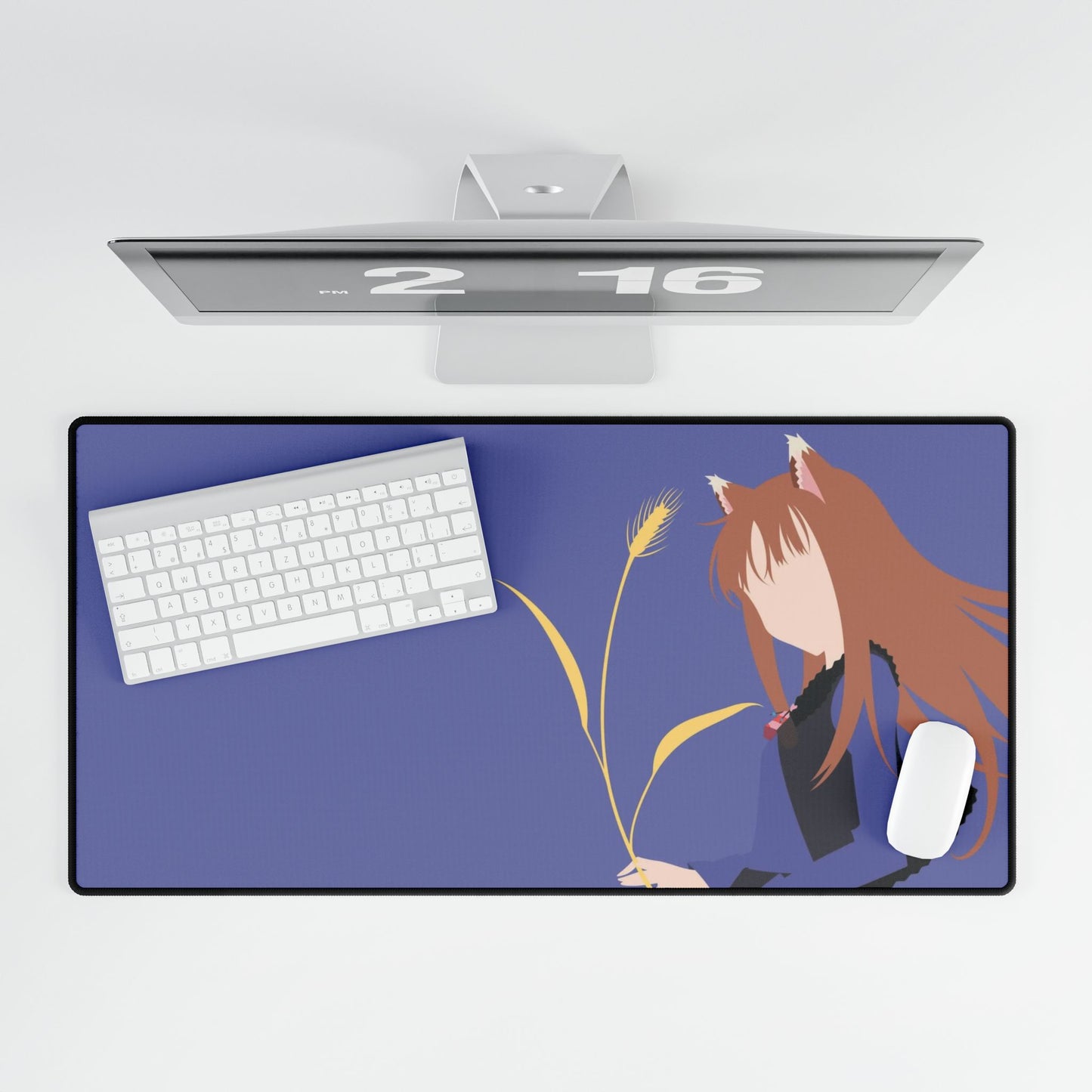 Anime Spice and Wolf Mouse Pad
