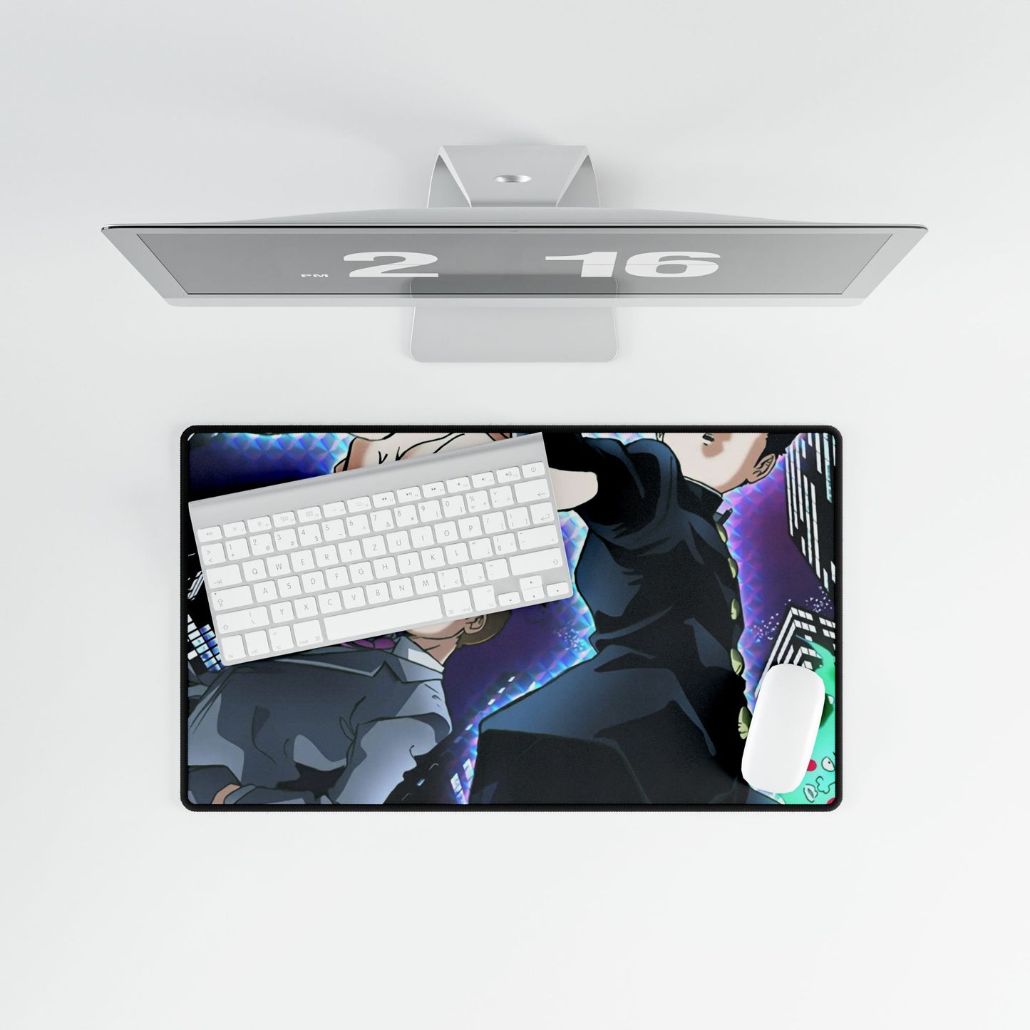 Mob Psycho 100 Arataka Reigen, Shigeo Kageyama, Ekubo Mouse Pad