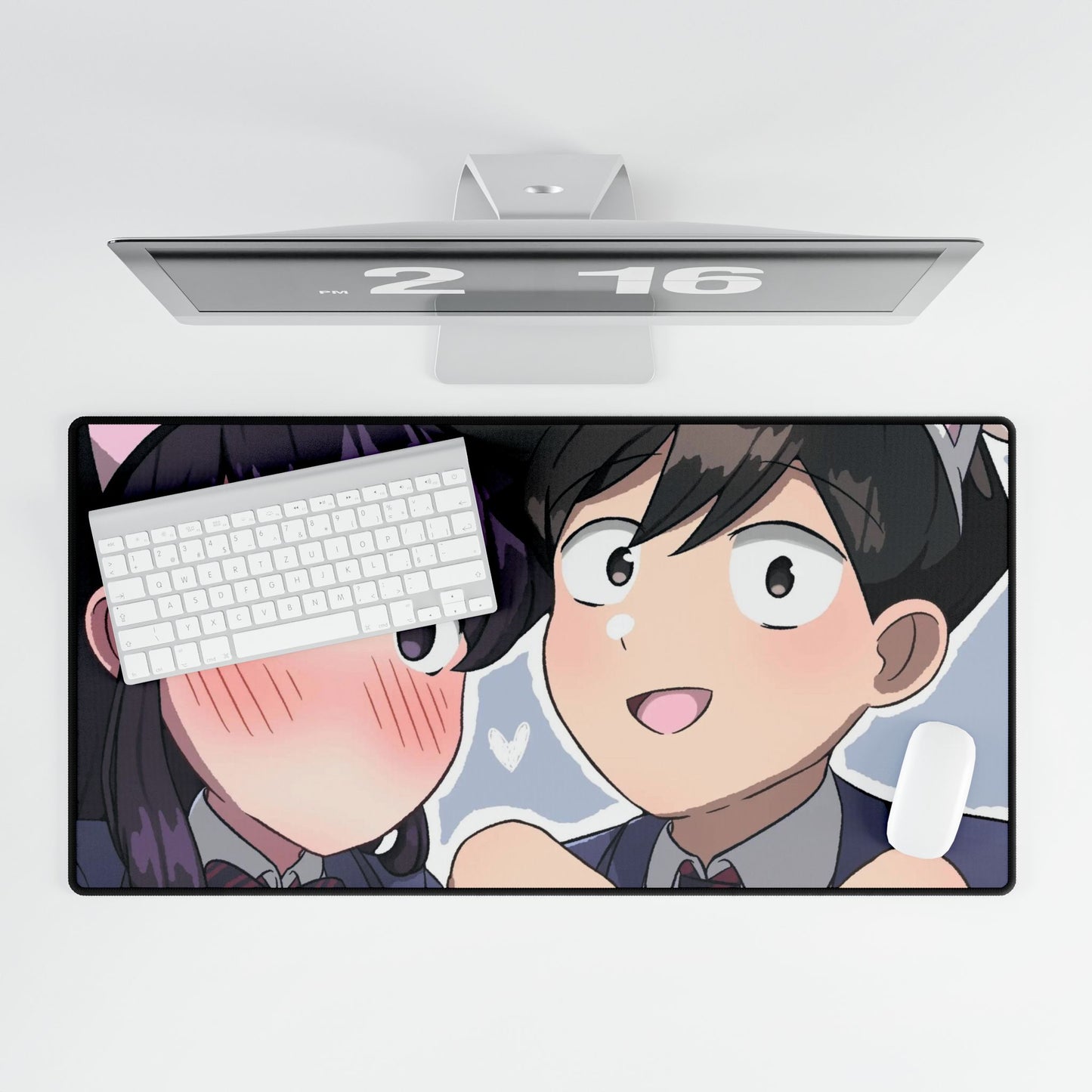 Anime Komi Can't Communicate Mouse Pad